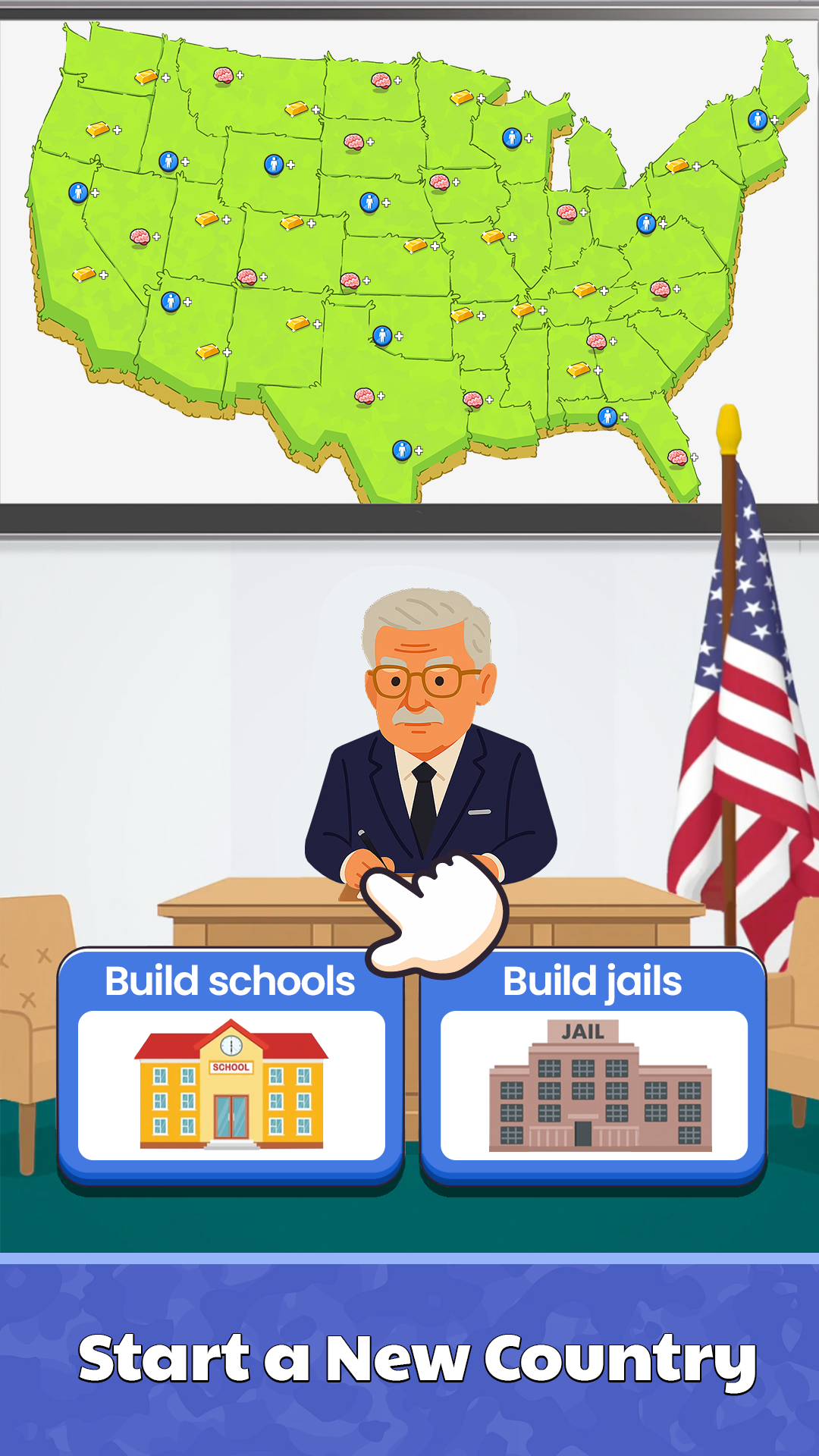 اسکرین شات 1 بازی Conquer Countries