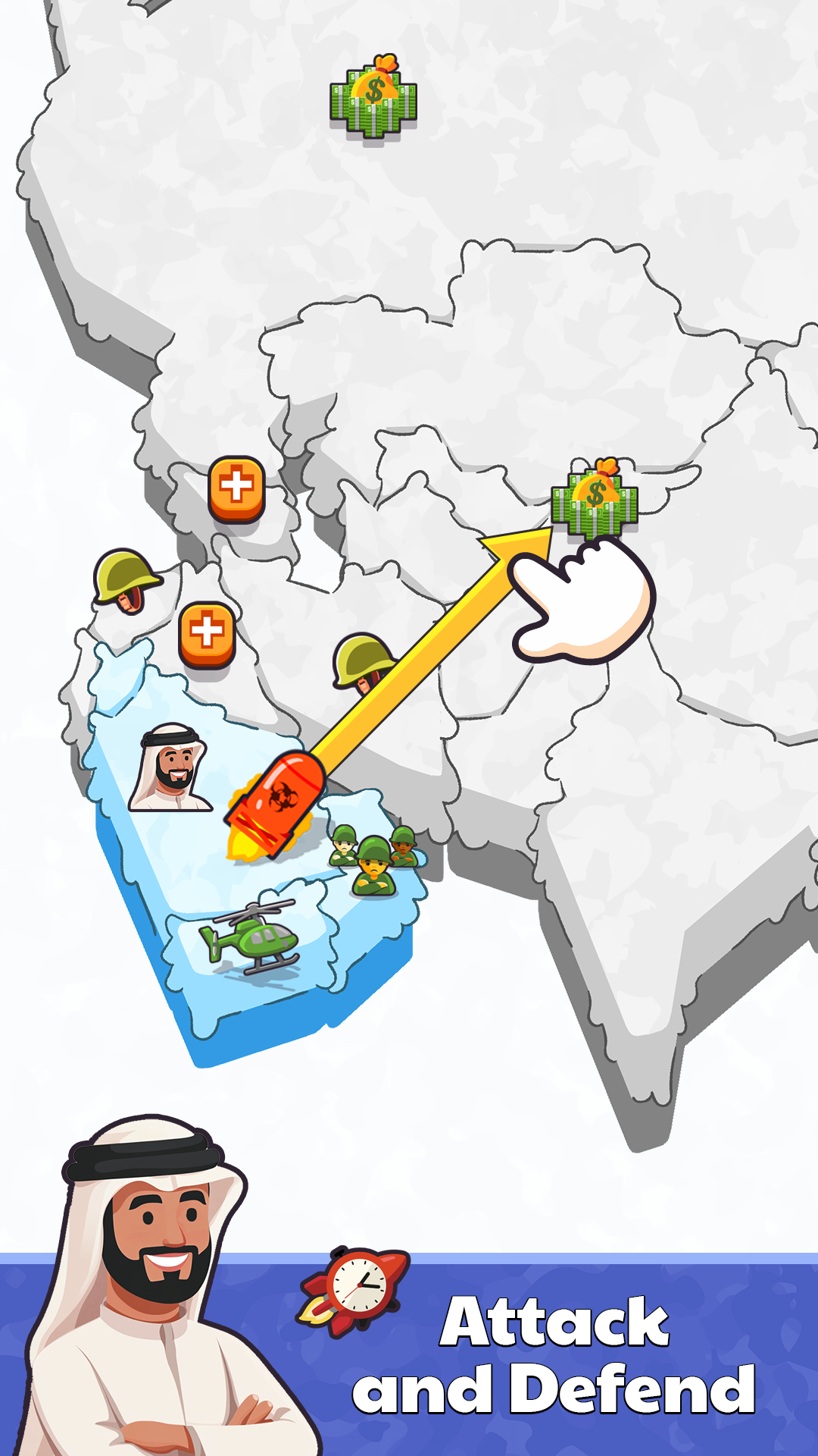اسکرین شات 4 بازی Conquer Countries