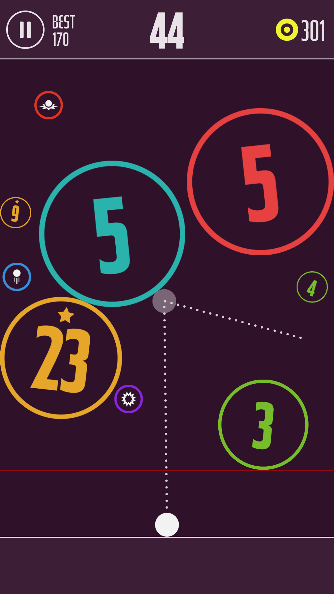 اسکرین شات 3 بازی One More Bubble