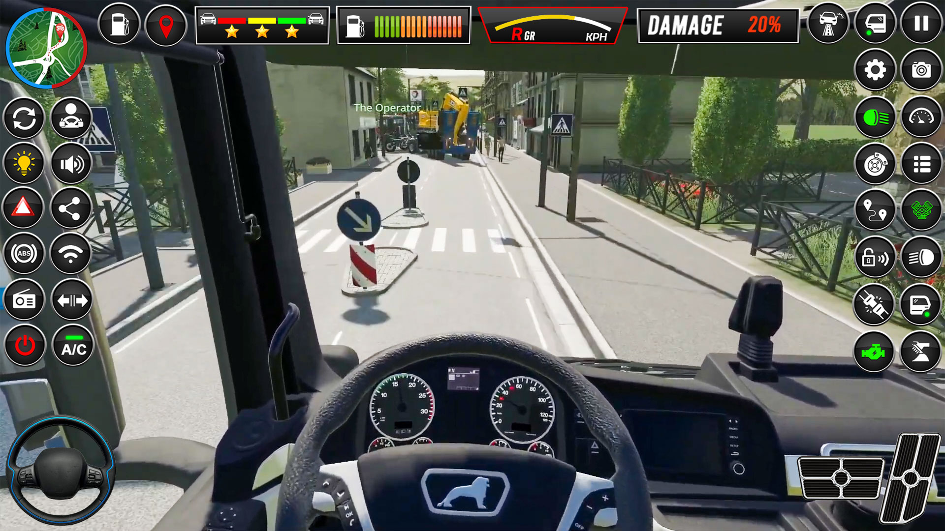 اسکرین شات 3 بازی Truck Simulator: US Truck Game
