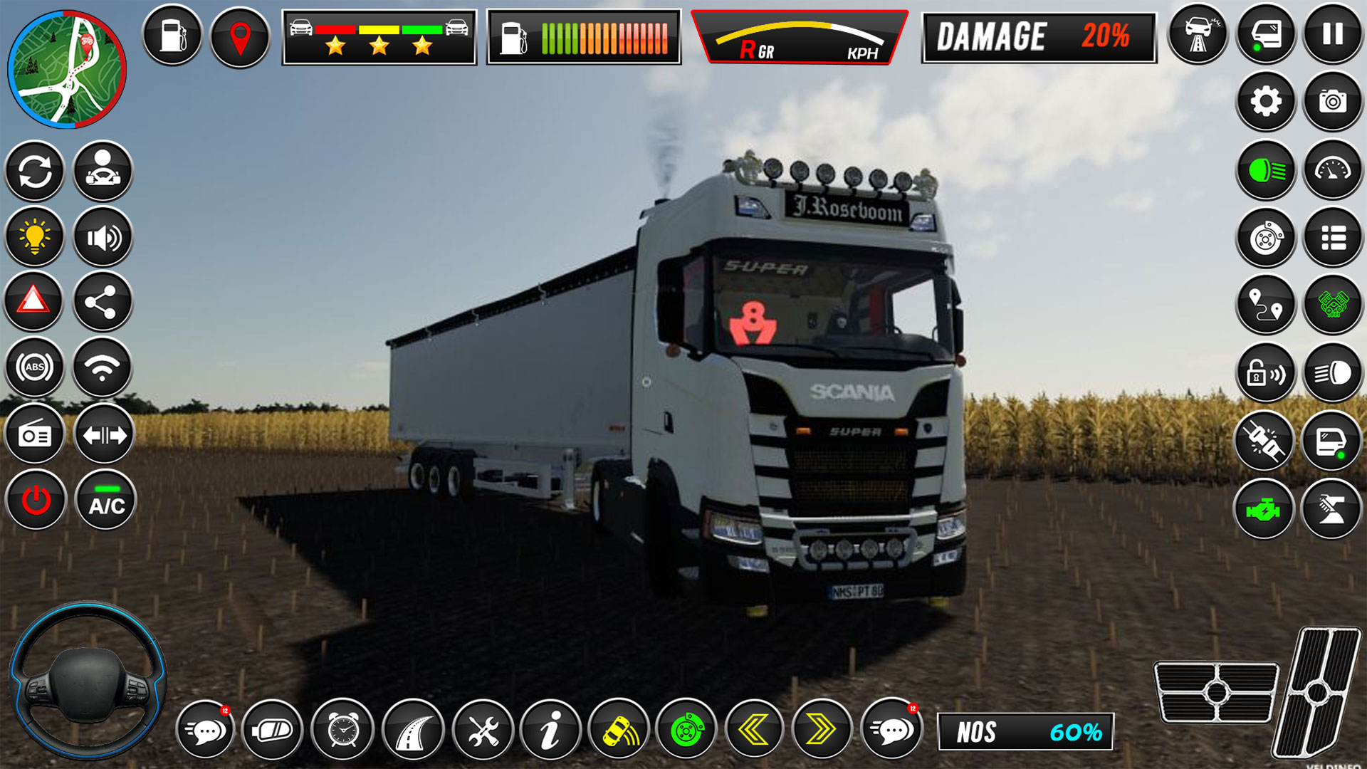 اسکرین شات 4 بازی Truck Simulator: US Truck Game