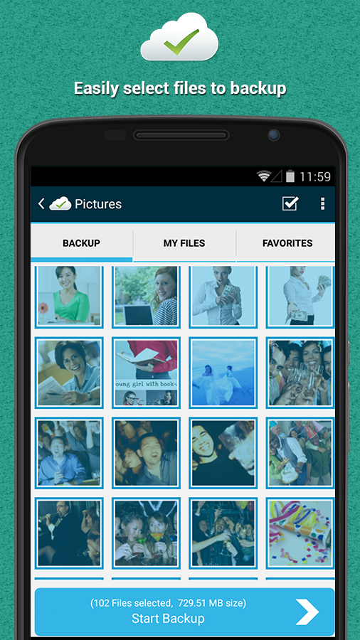 اسکرین شات 4 برنامه Right Backup Anywhere