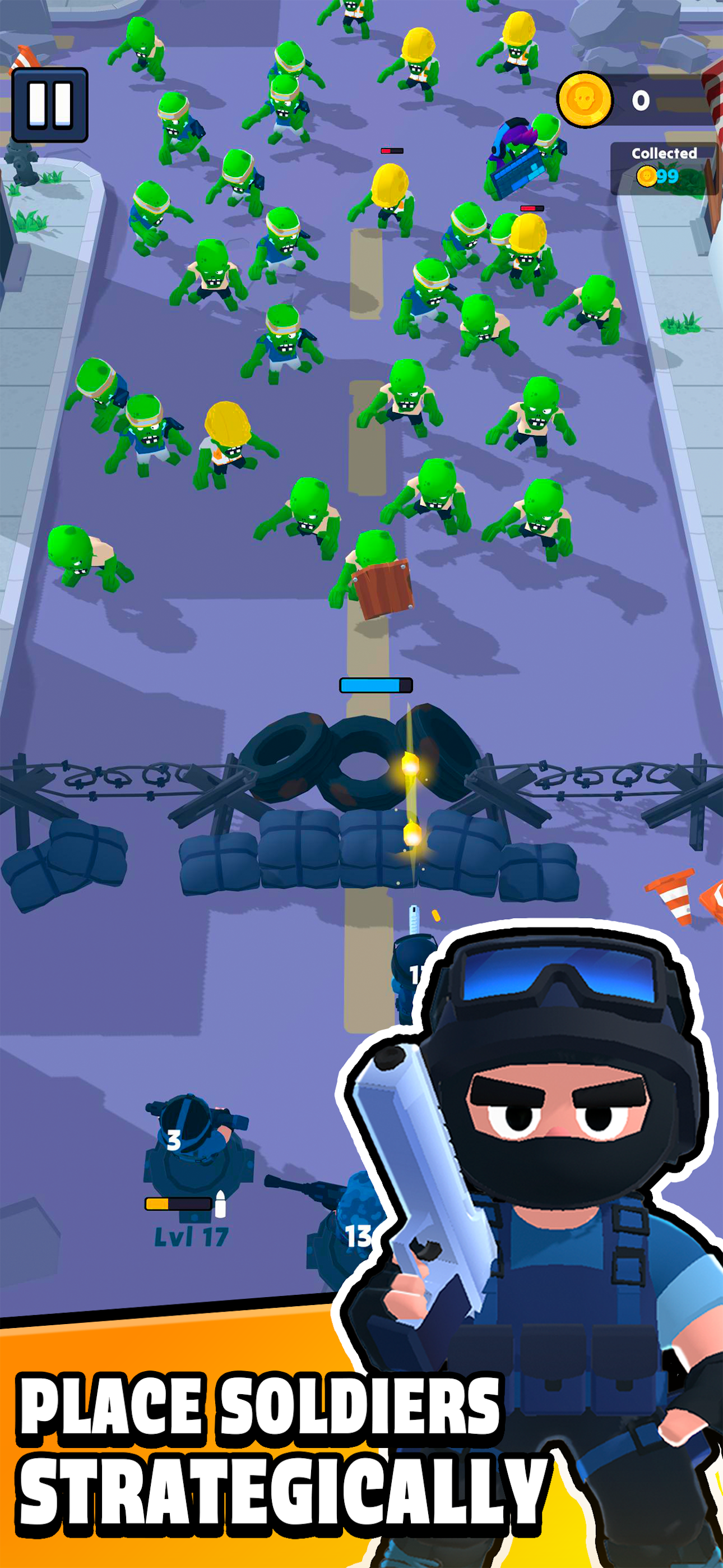 اسکرین شات 1 بازی World Z Defense