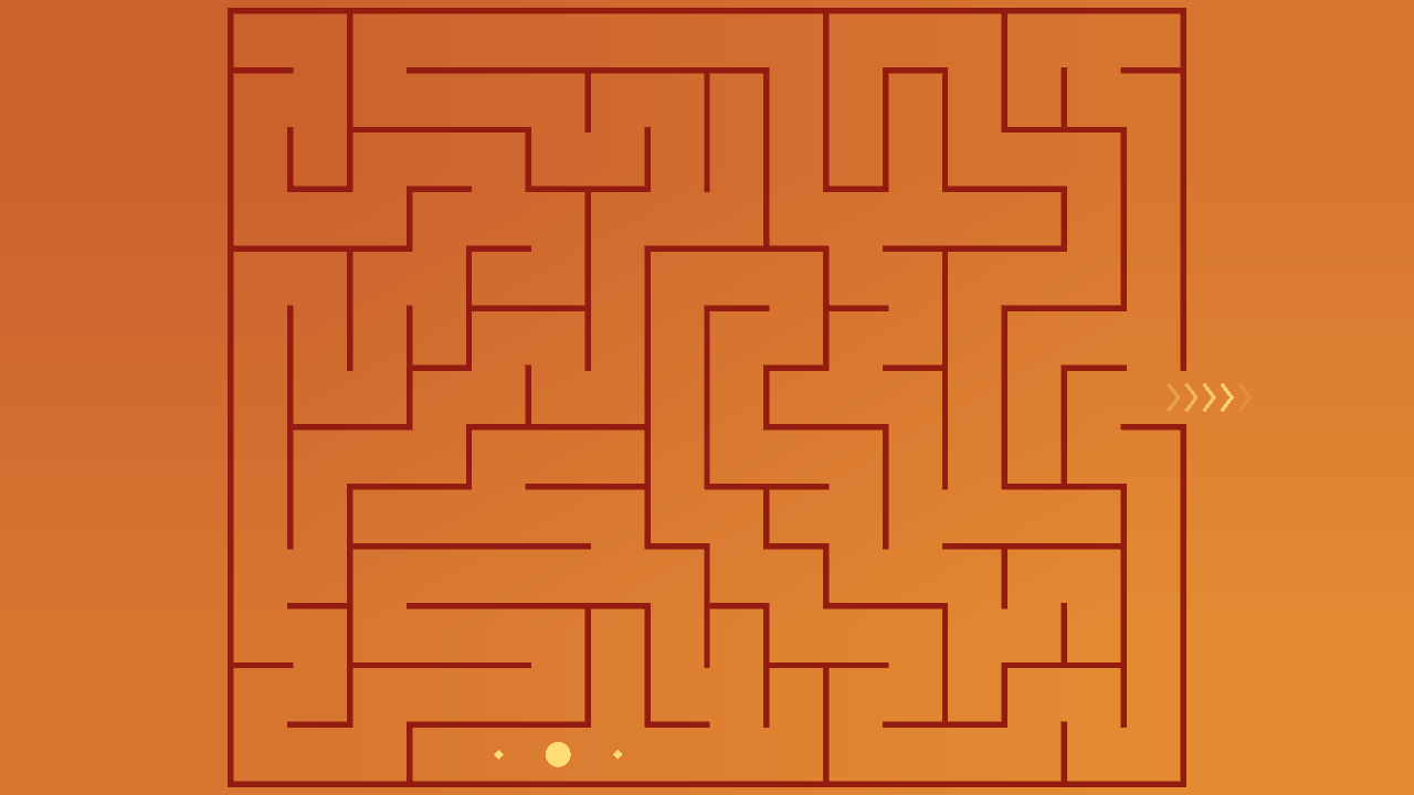 اسکرین شات 3 بازی Maze Escape Classic