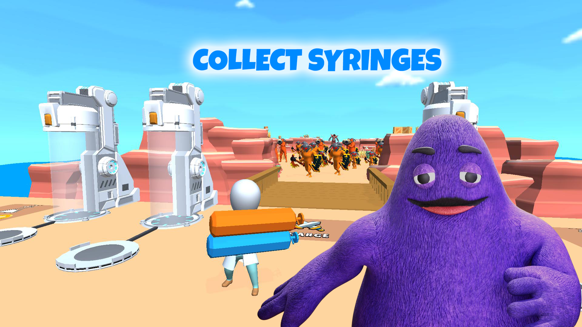 اسکرین شات 1 بازی Grimace monster playground