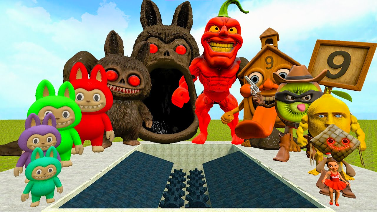 اسکرین شات 2 بازی Nextbots In Backrooms: Shooter