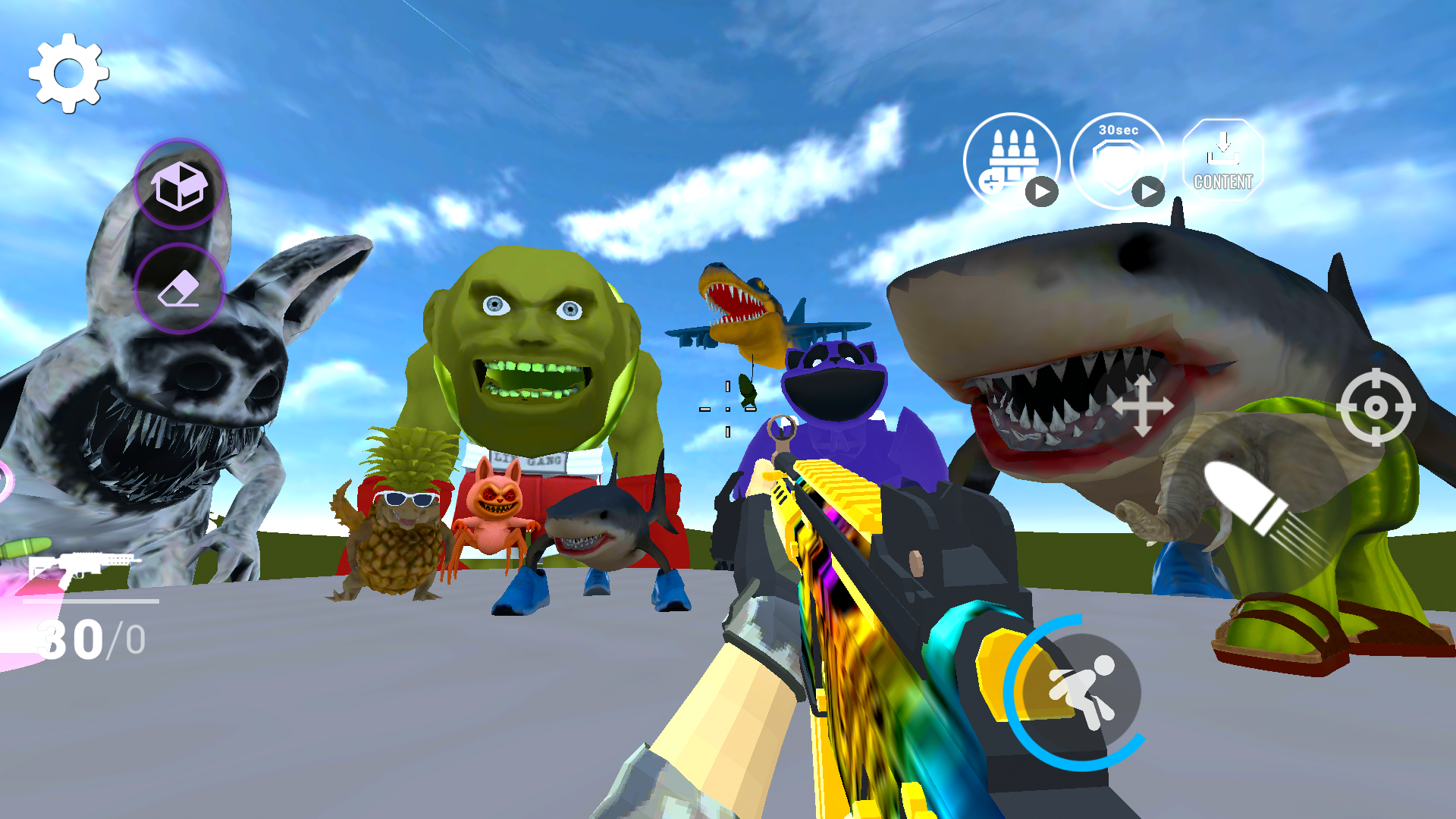 اسکرین شات 6 بازی Nextbots In Backrooms: Shooter