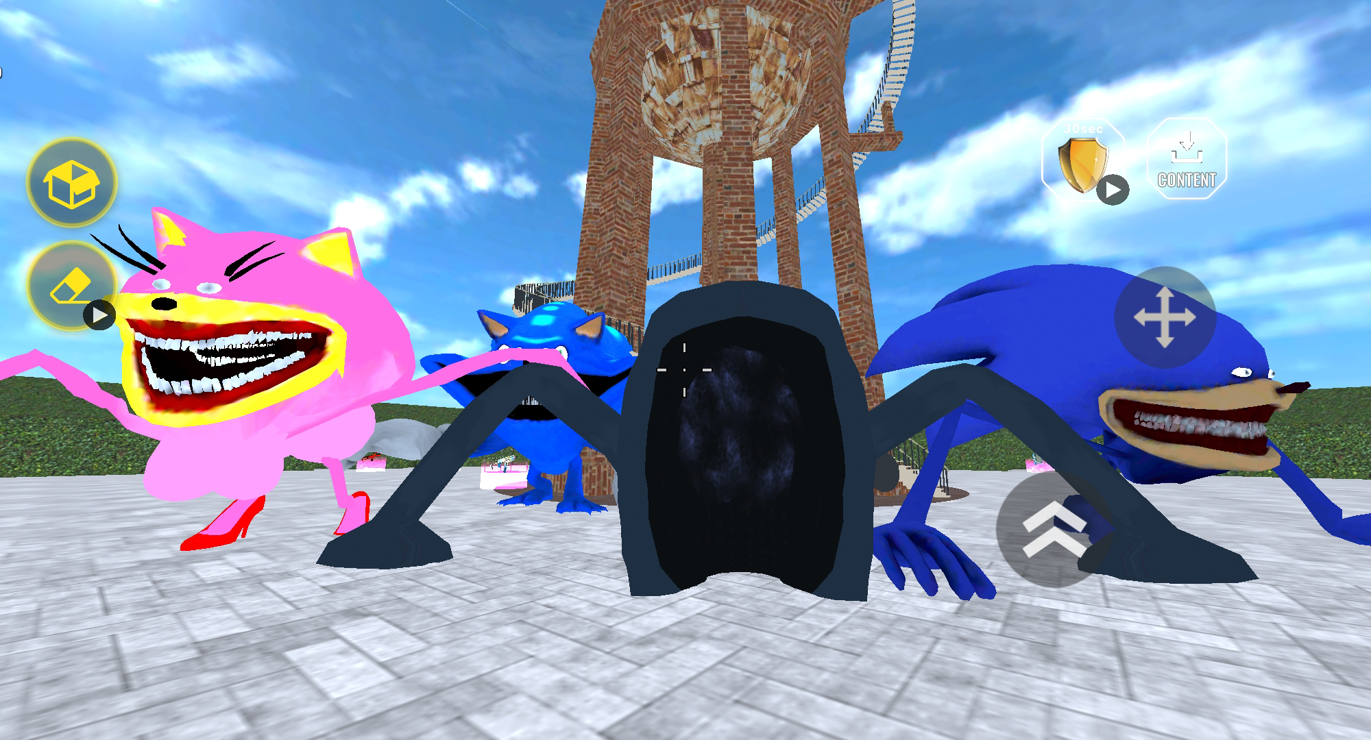 اسکرین شات 3 بازی Nextbots In Backrooms: Shooter