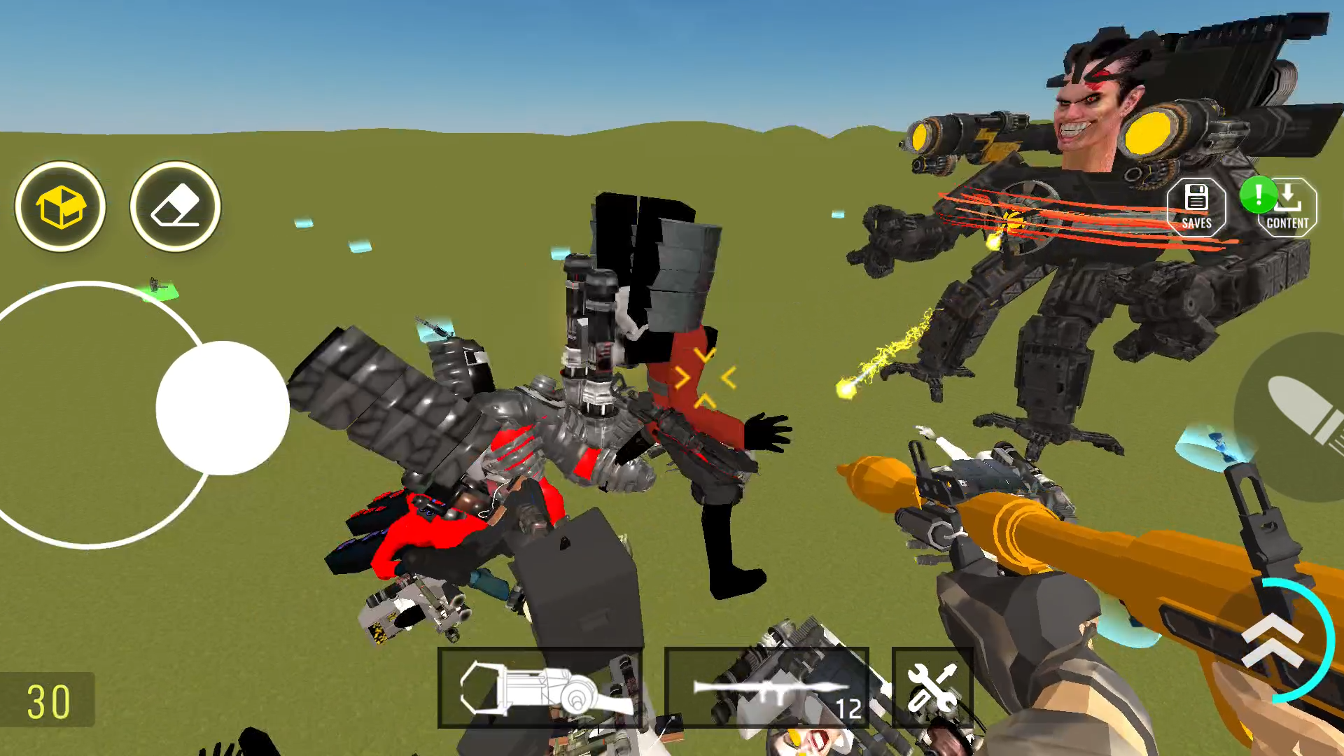 اسکرین شات 7 بازی Nextbots In Playground mod