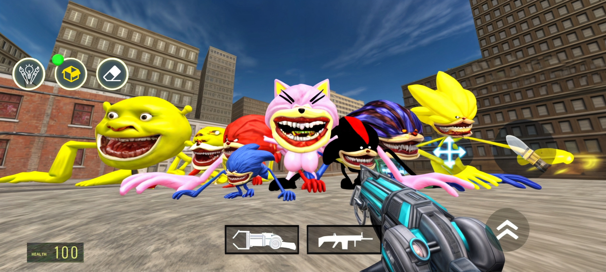 اسکرین شات 2 بازی Nextbots In Playground mod