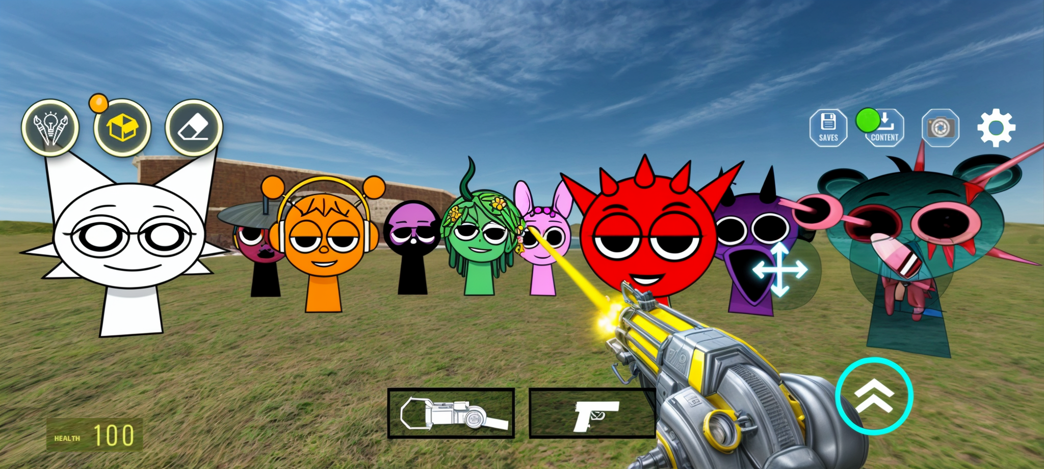 اسکرین شات 1 بازی Nextbots In Playground mod