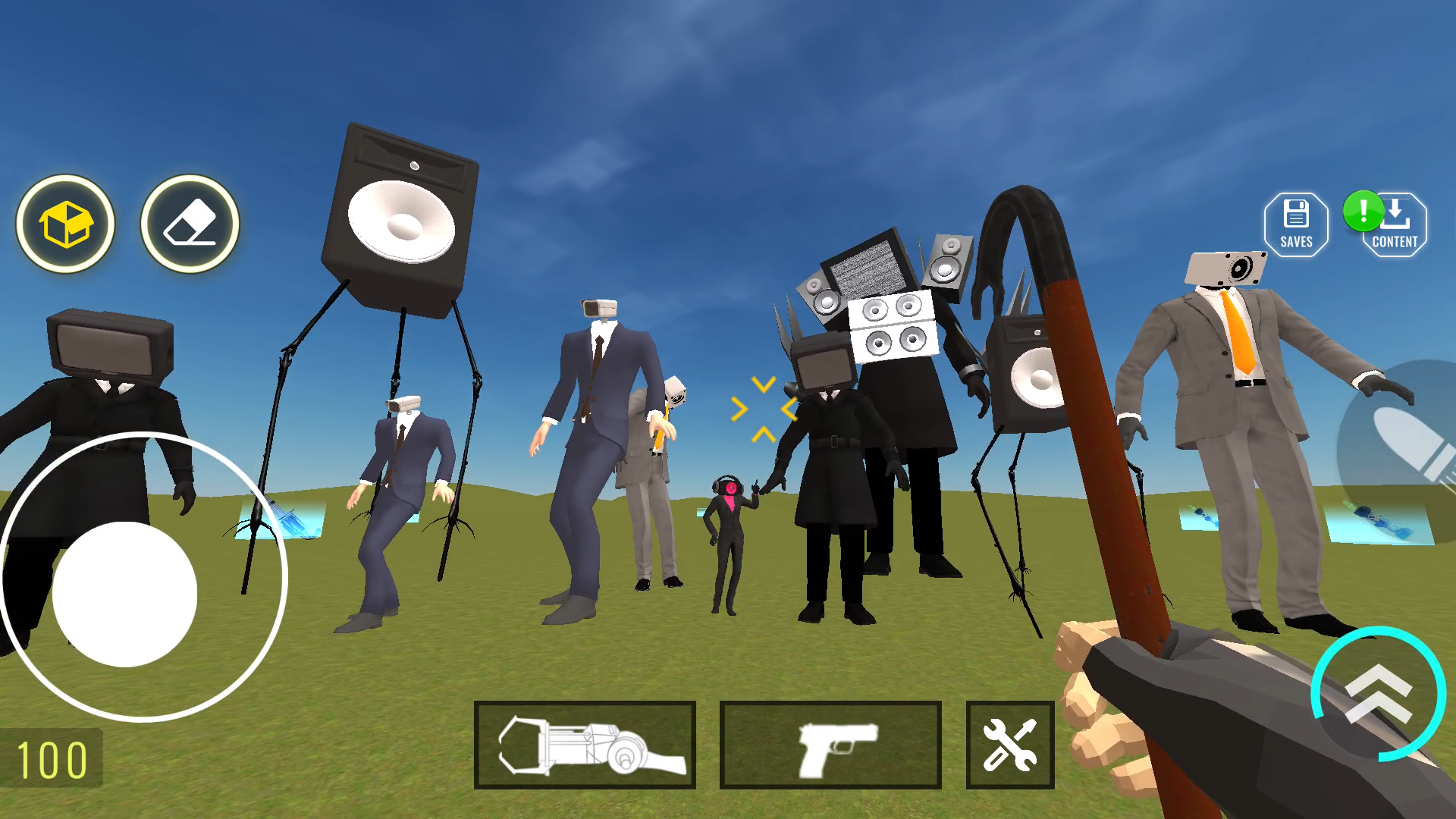 اسکرین شات 1 بازی Nextbots In Playground mod