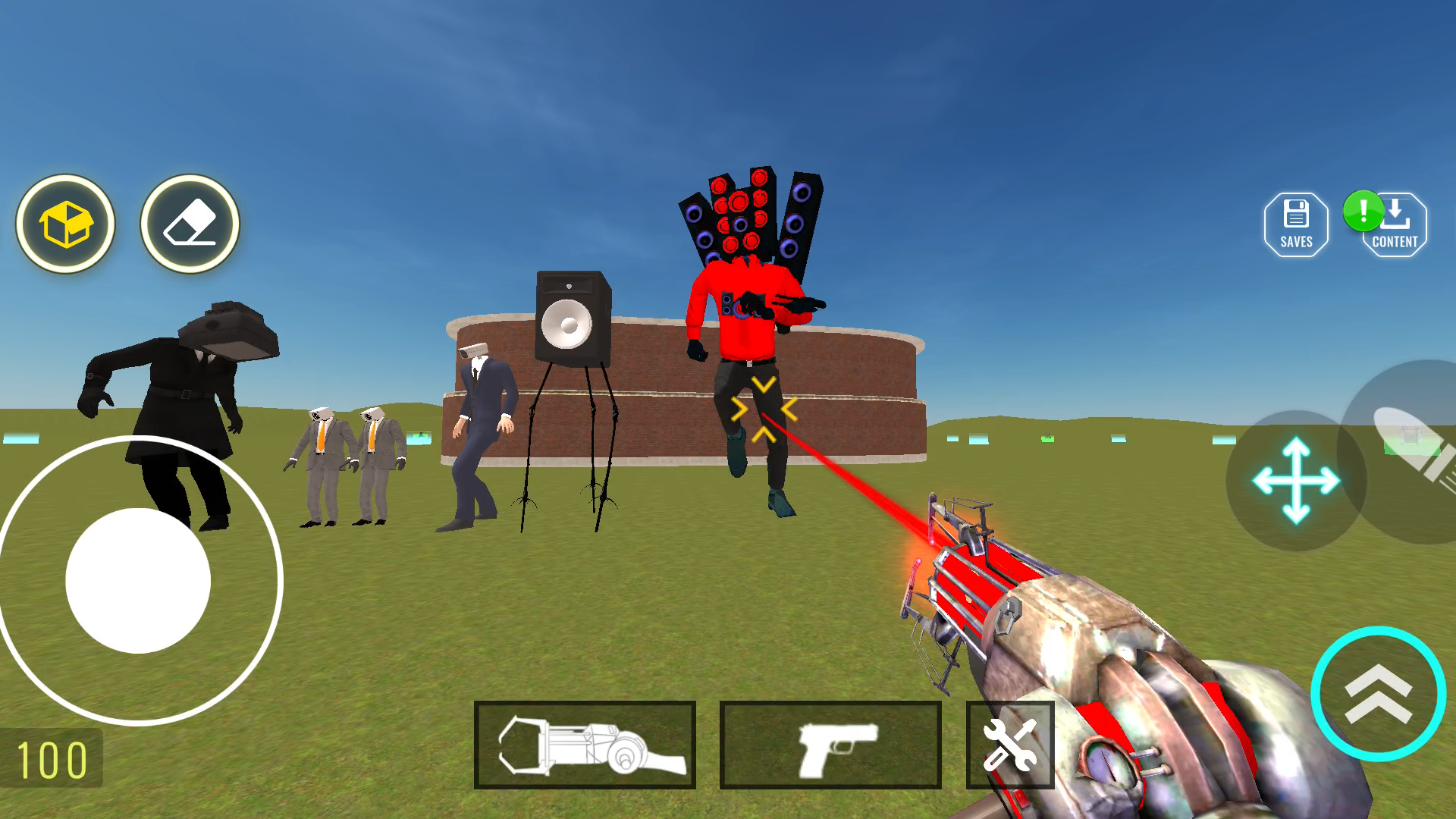 اسکرین شات 2 بازی Nextbots In Playground mod