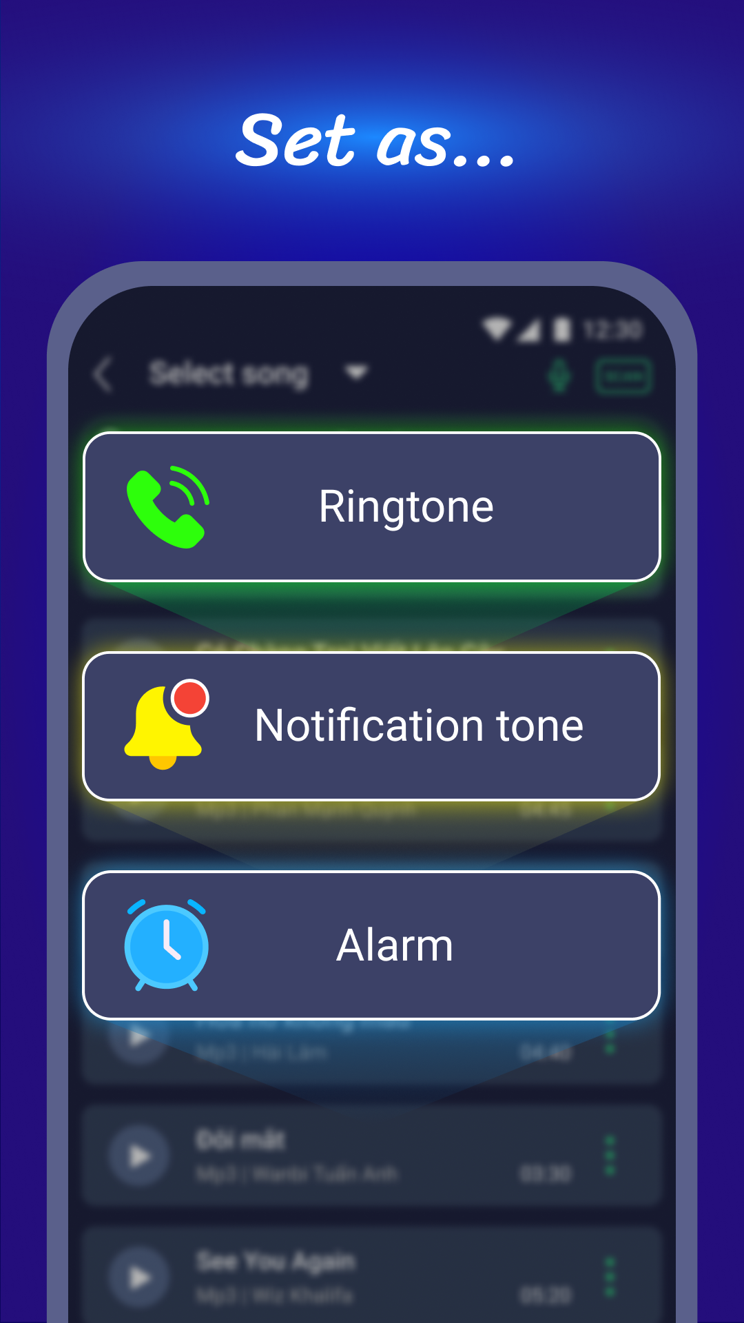 اسکرین شات 5 برنامه Ringtone Maker, MP3 Cutter