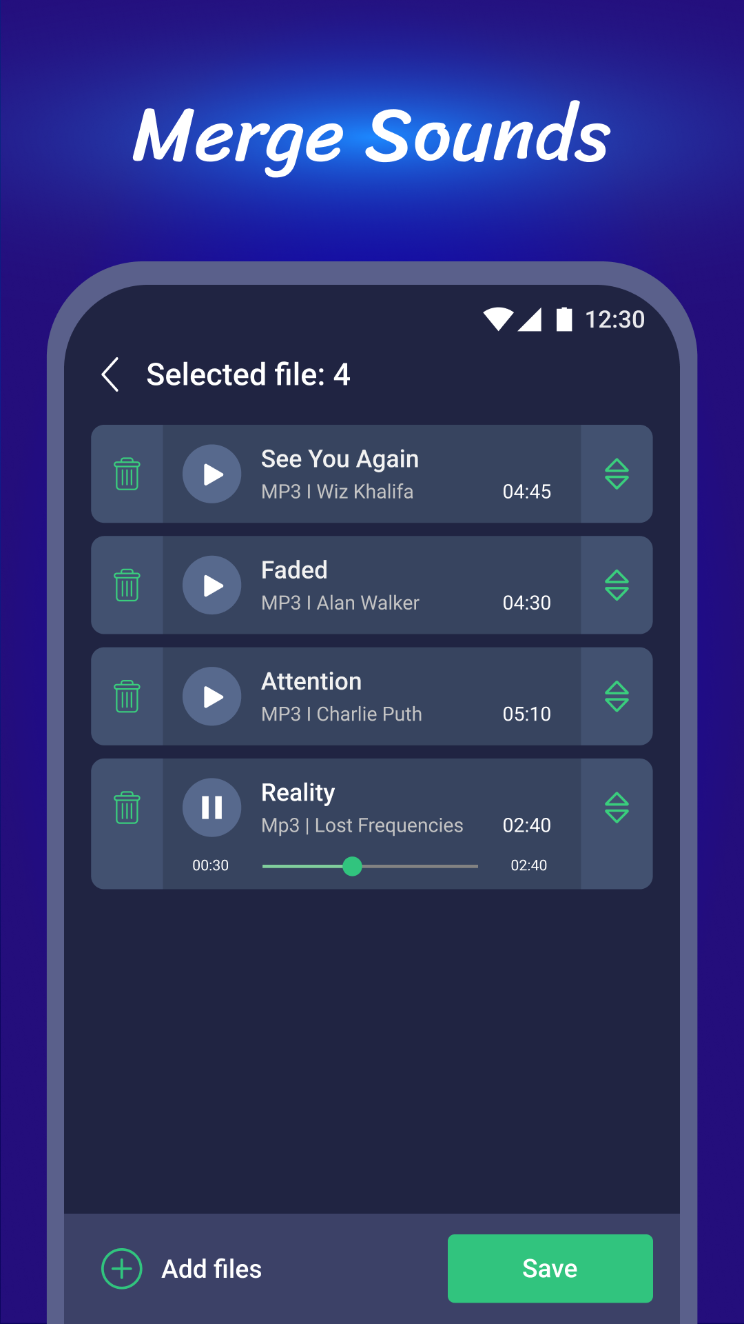 اسکرین شات 3 برنامه Ringtone Maker, MP3 Cutter