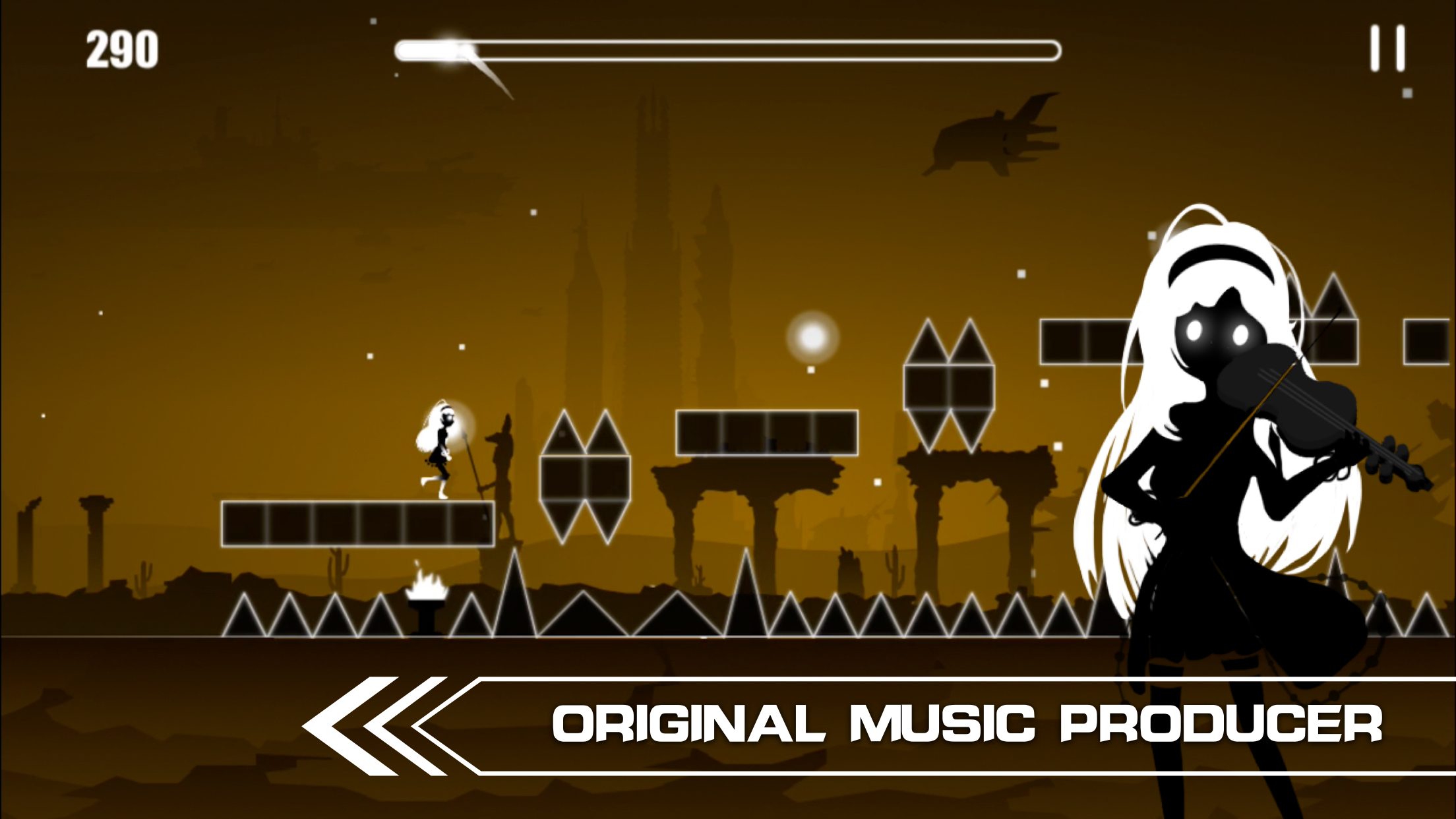اسکرین شات 2 بازی Muse Runner - Rhythmic parkour