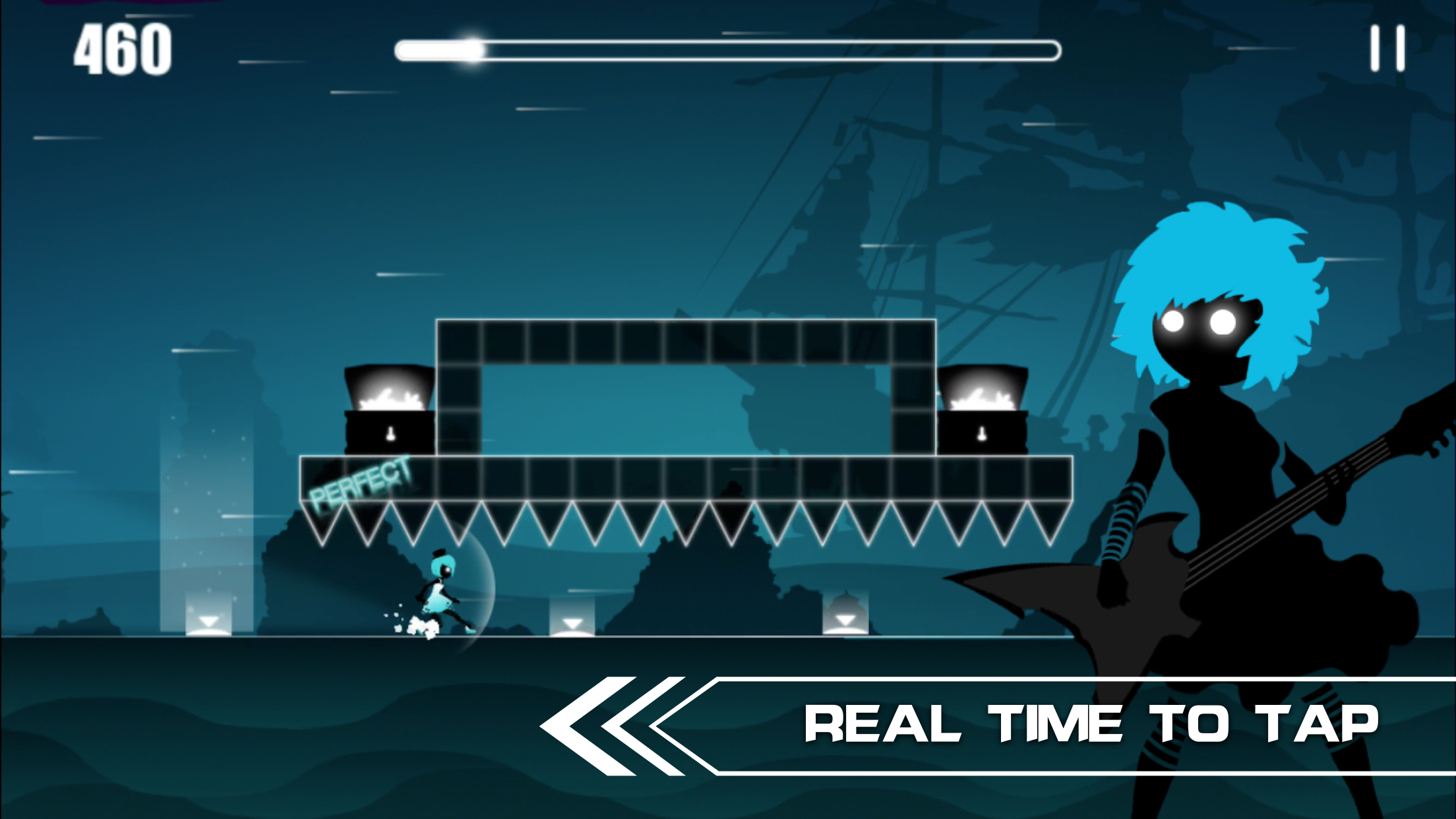 اسکرین شات 1 بازی Muse Runner - Rhythmic parkour