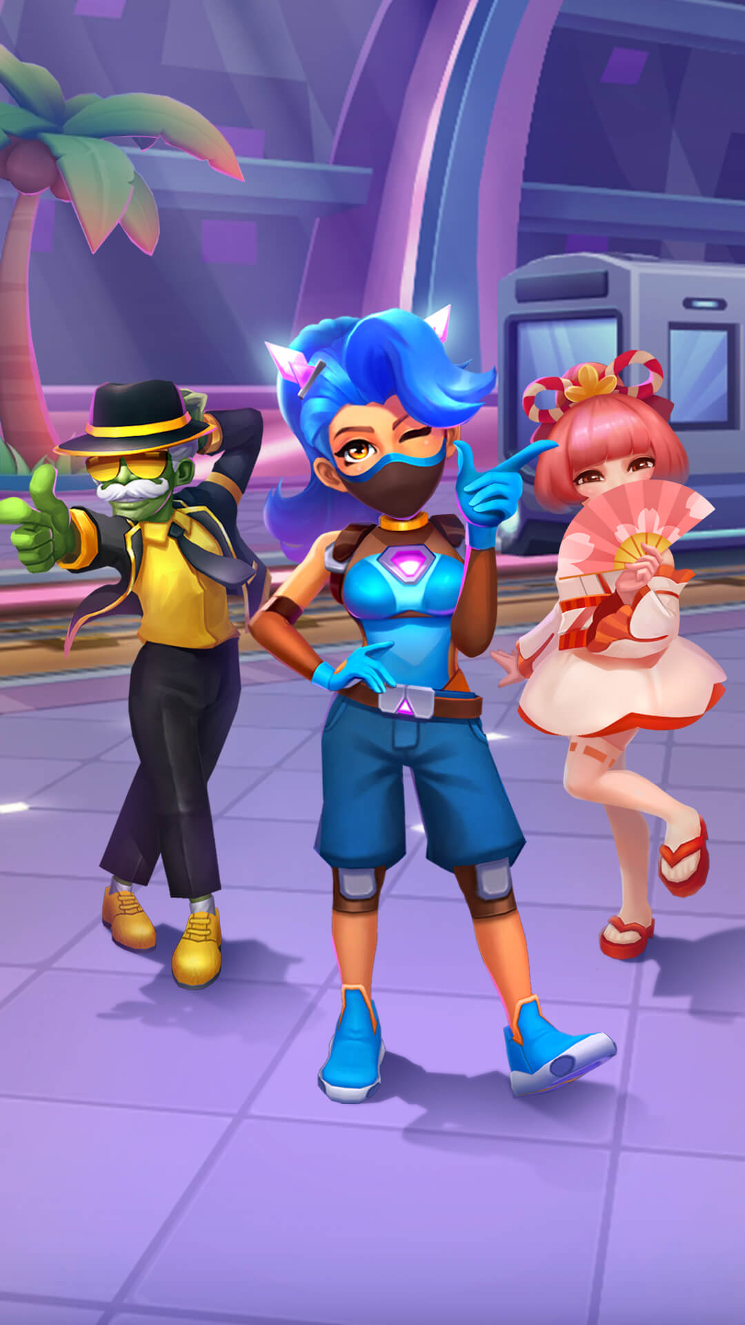 اسکرین شات 3 بازی Subway Princess Runner