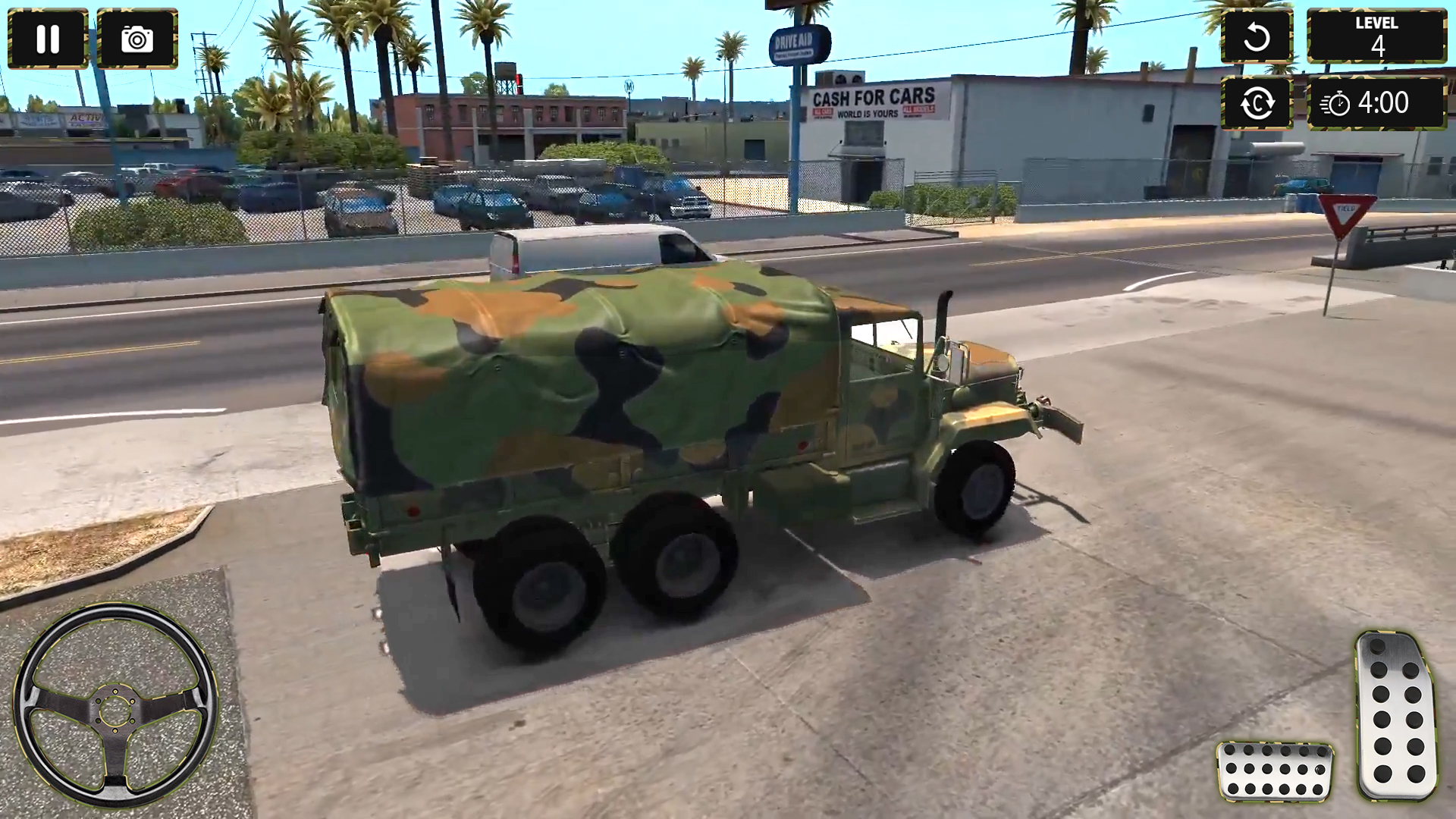 اسکرین شات 5 بازی Military Truck Simulator Game