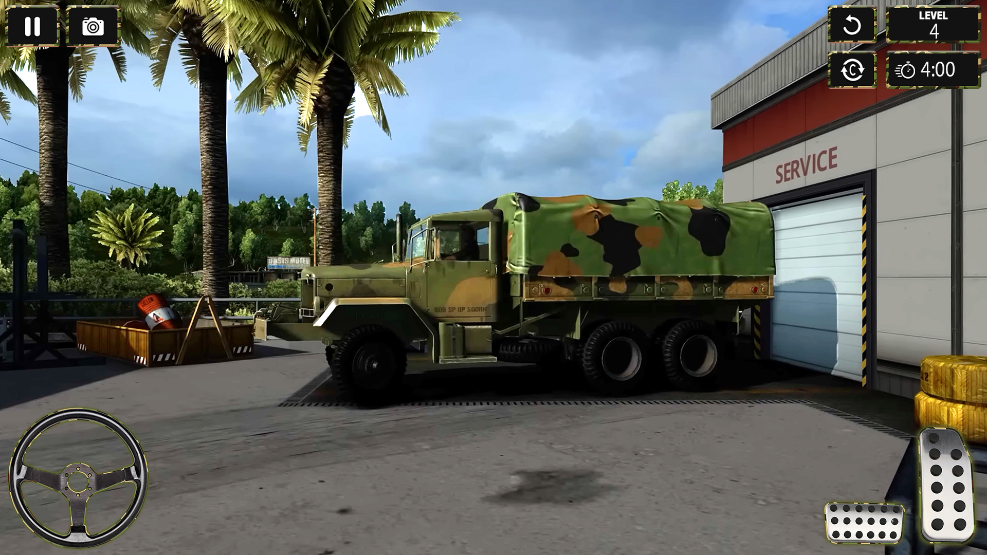 اسکرین شات 2 بازی Military Truck Simulator Game