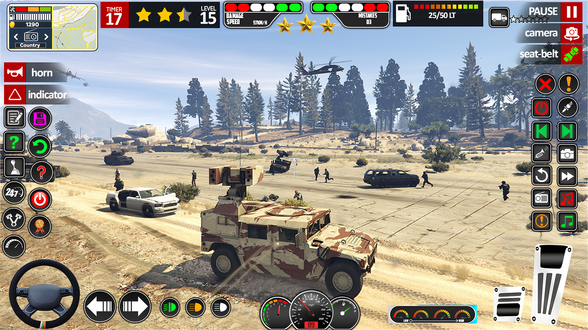 اسکرین شات 6 بازی Indian Army War Truck Game 3D