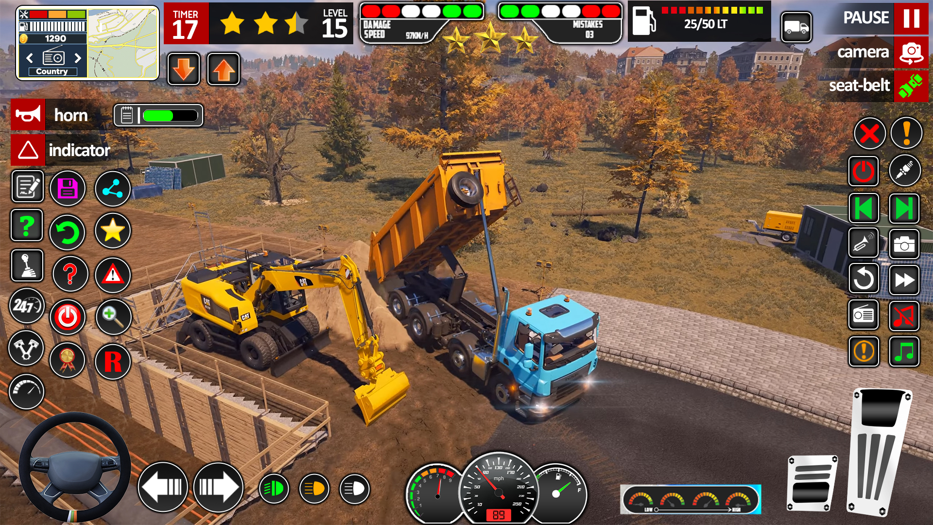 اسکرین شات 5 بازی City Construction JCB Game 3D
