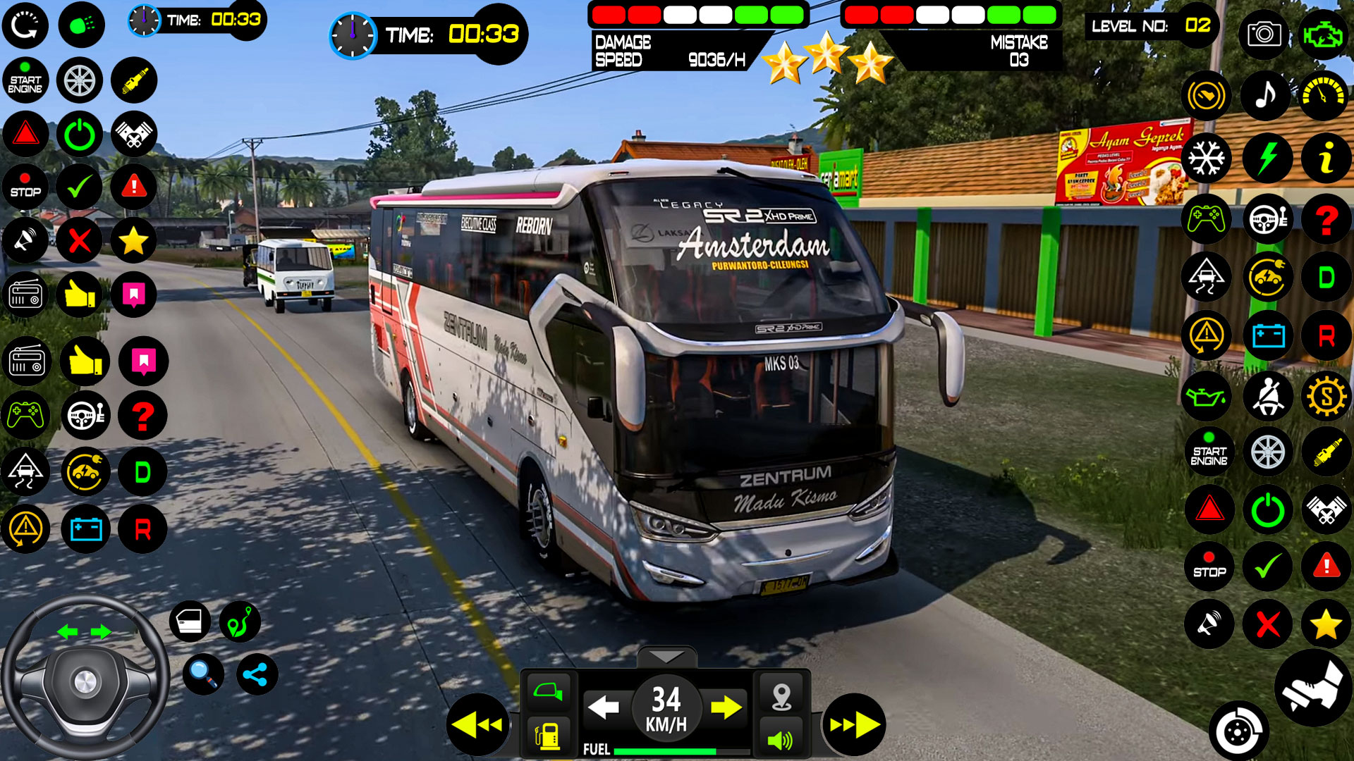 اسکرین شات 8 بازی Bus Game 3D - Euro Bus Driver