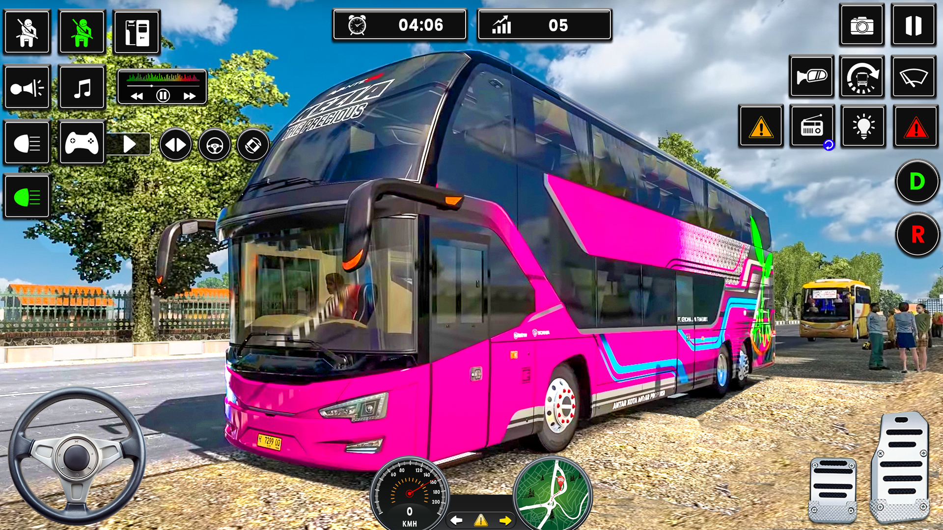 اسکرین شات 4 بازی City Bus Simulator 3D Offline