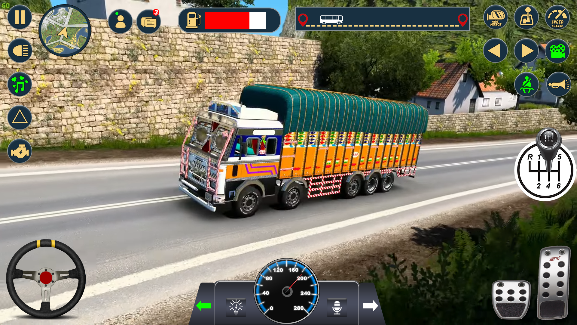 اسکرین شات 2 بازی Indian Truck Drive Lorry Games