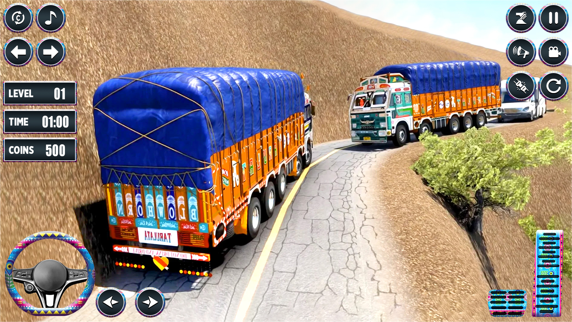 اسکرین شات 1 بازی Indian Truck Drive Lorry Game