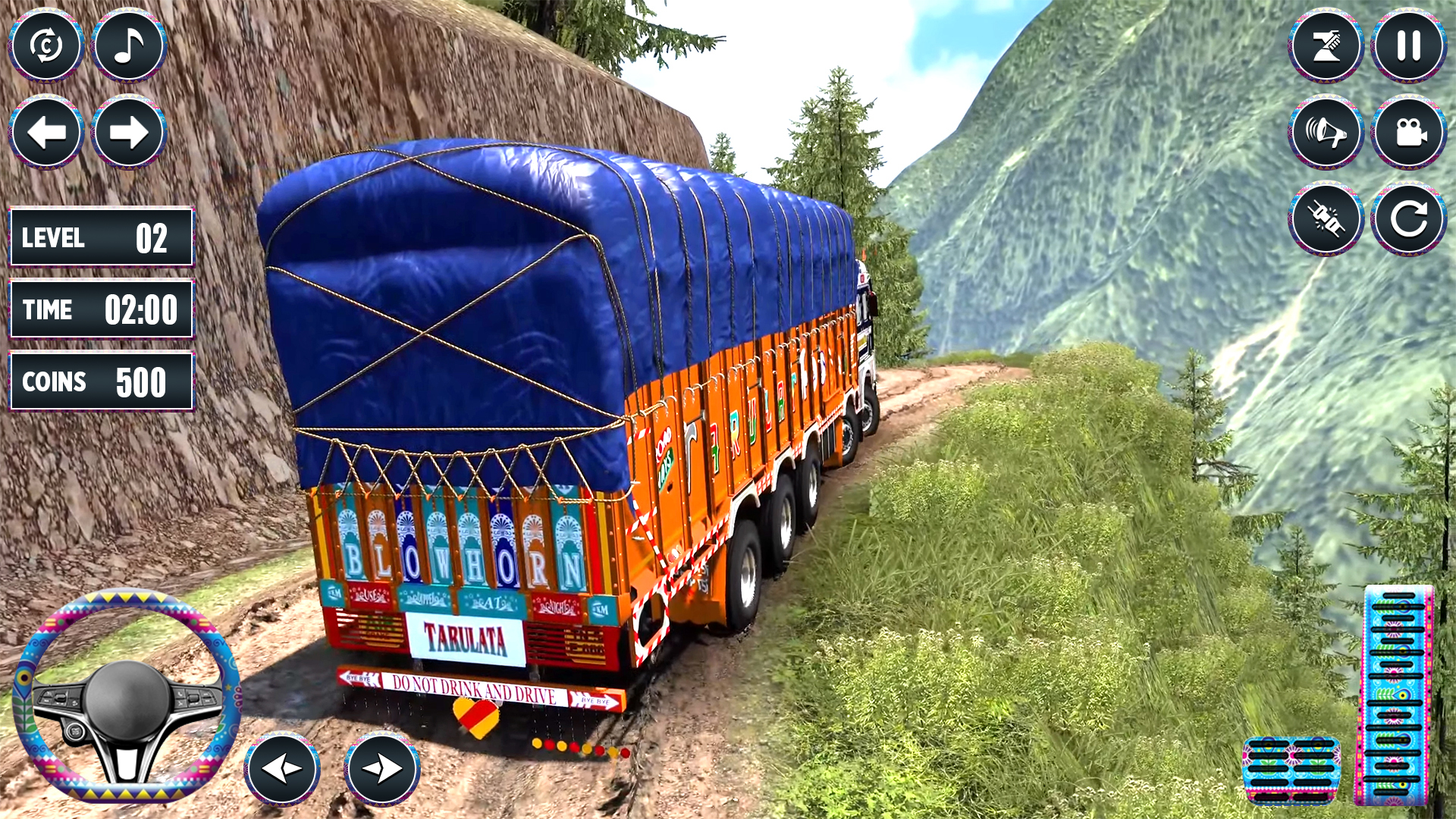 اسکرین شات 7 بازی Indian Truck Drive Lorry Game