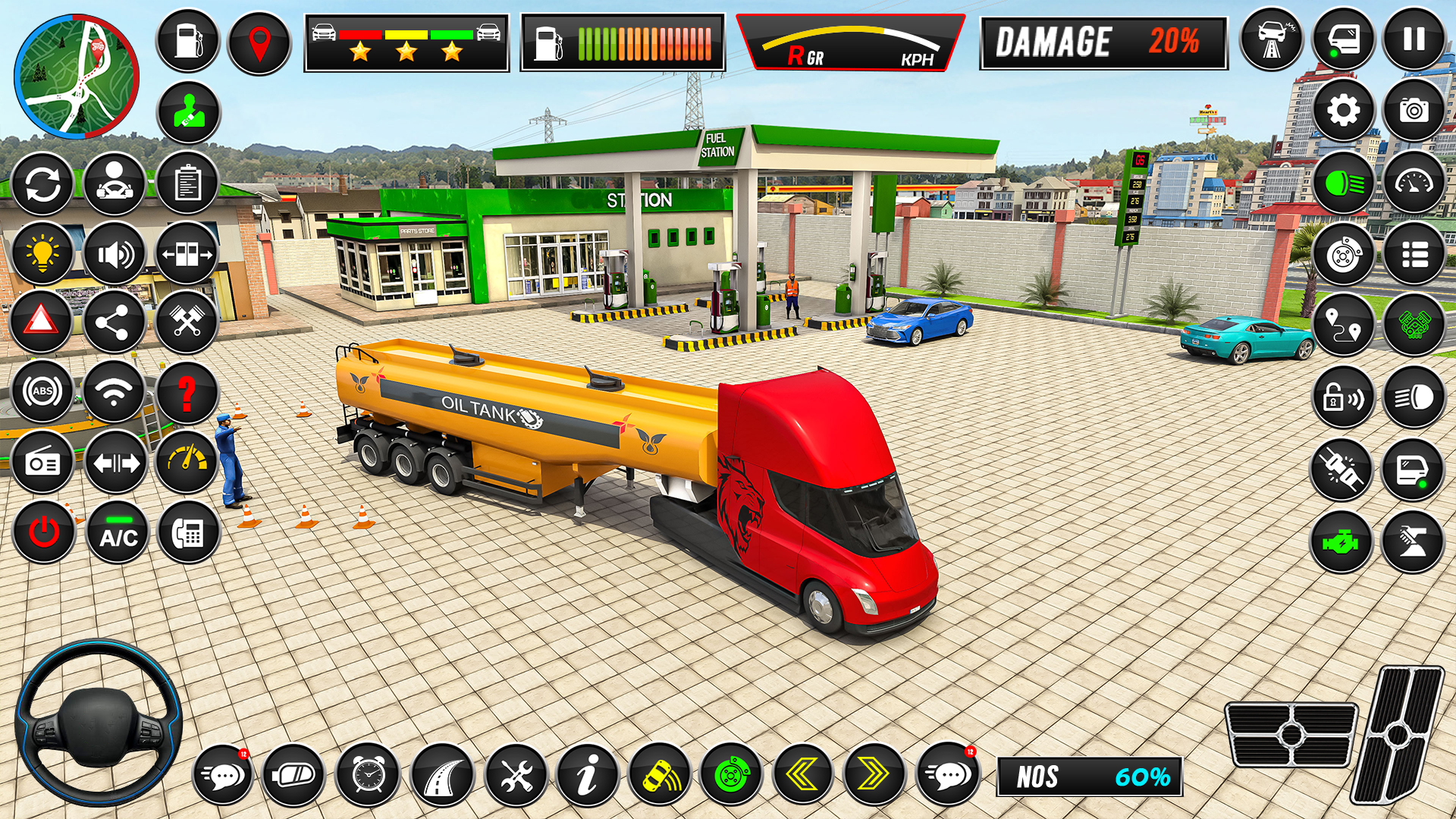 اسکرین شات 4 بازی Oil Tanker Euro Truck Games 3D