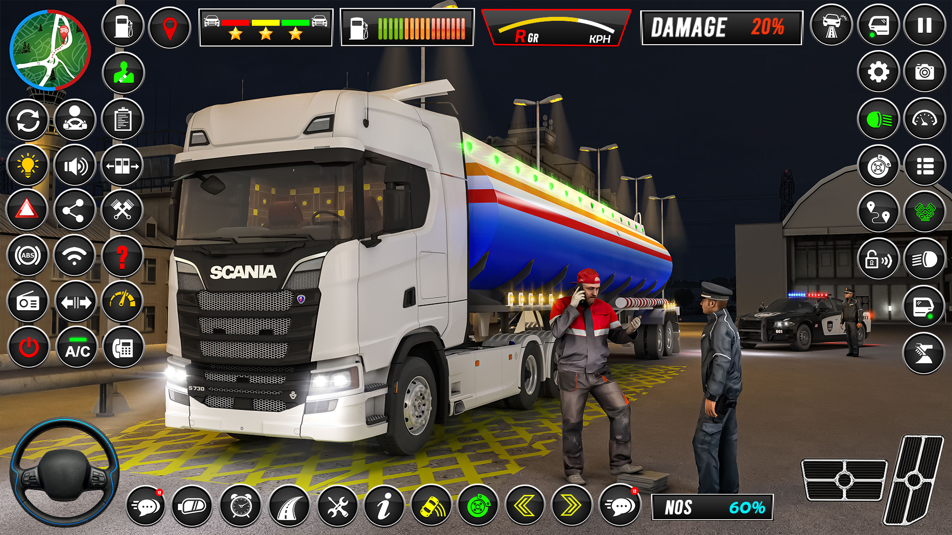 اسکرین شات 3 بازی Oil Tanker Euro Truck Games 3D