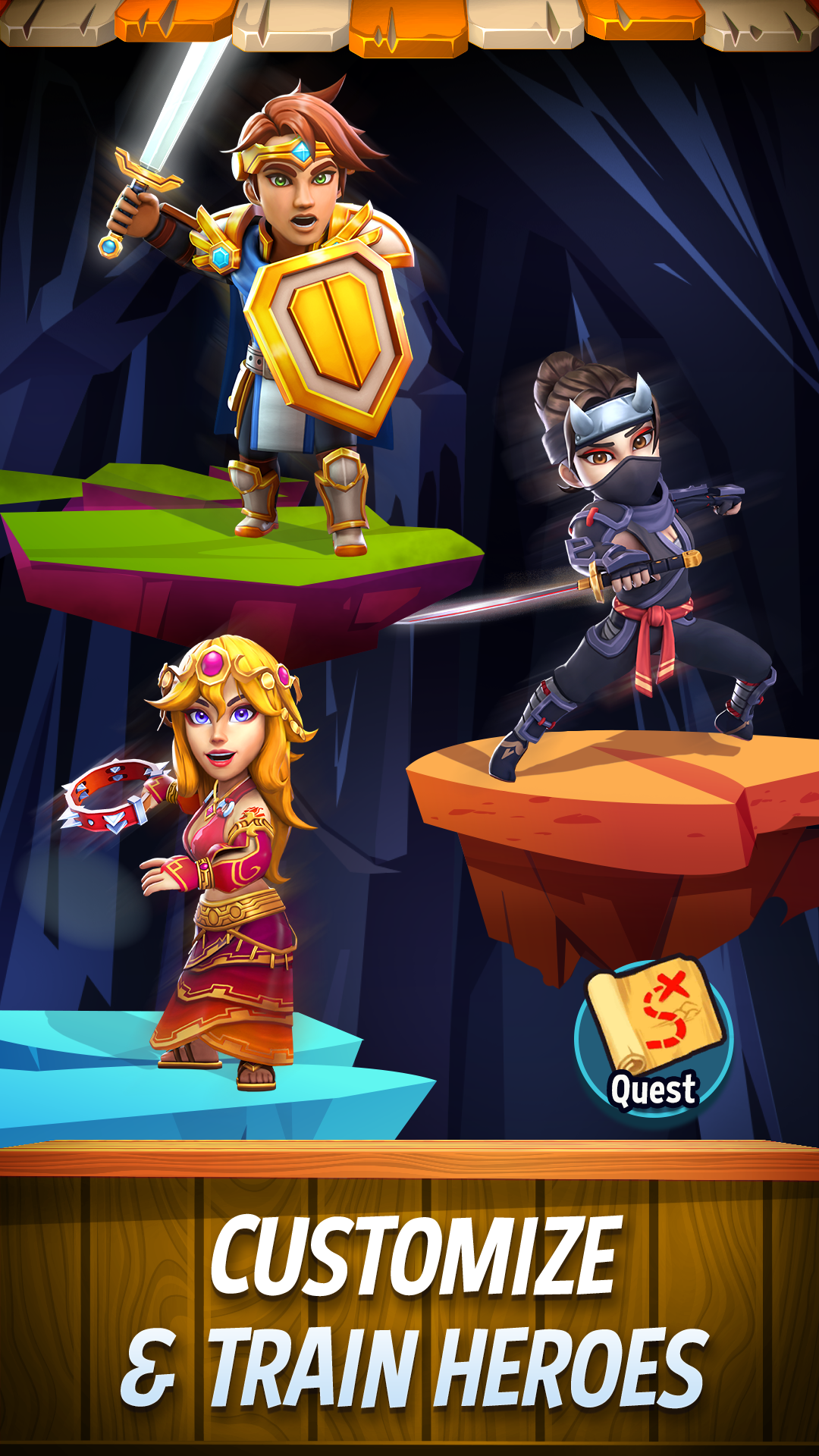 اسکرین شات 4 بازی Shop Titans: Crafting Tycoon