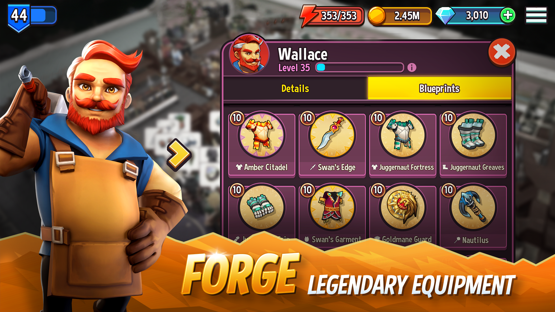 اسکرین شات 2 بازی Shop Titans: Crafting Tycoon