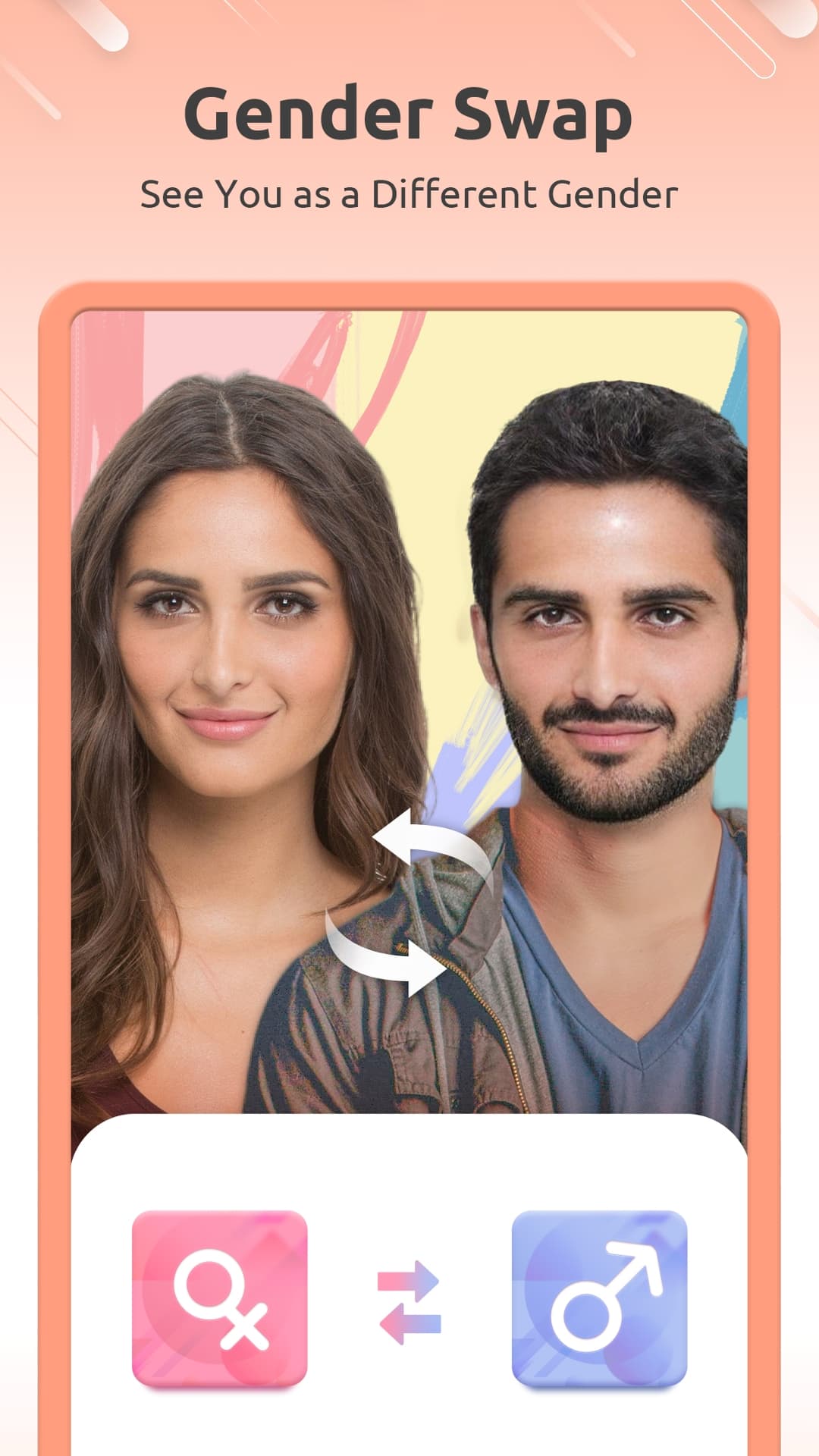 اسکرین شات 1 برنامه FaceTrix - AI Face Editor App