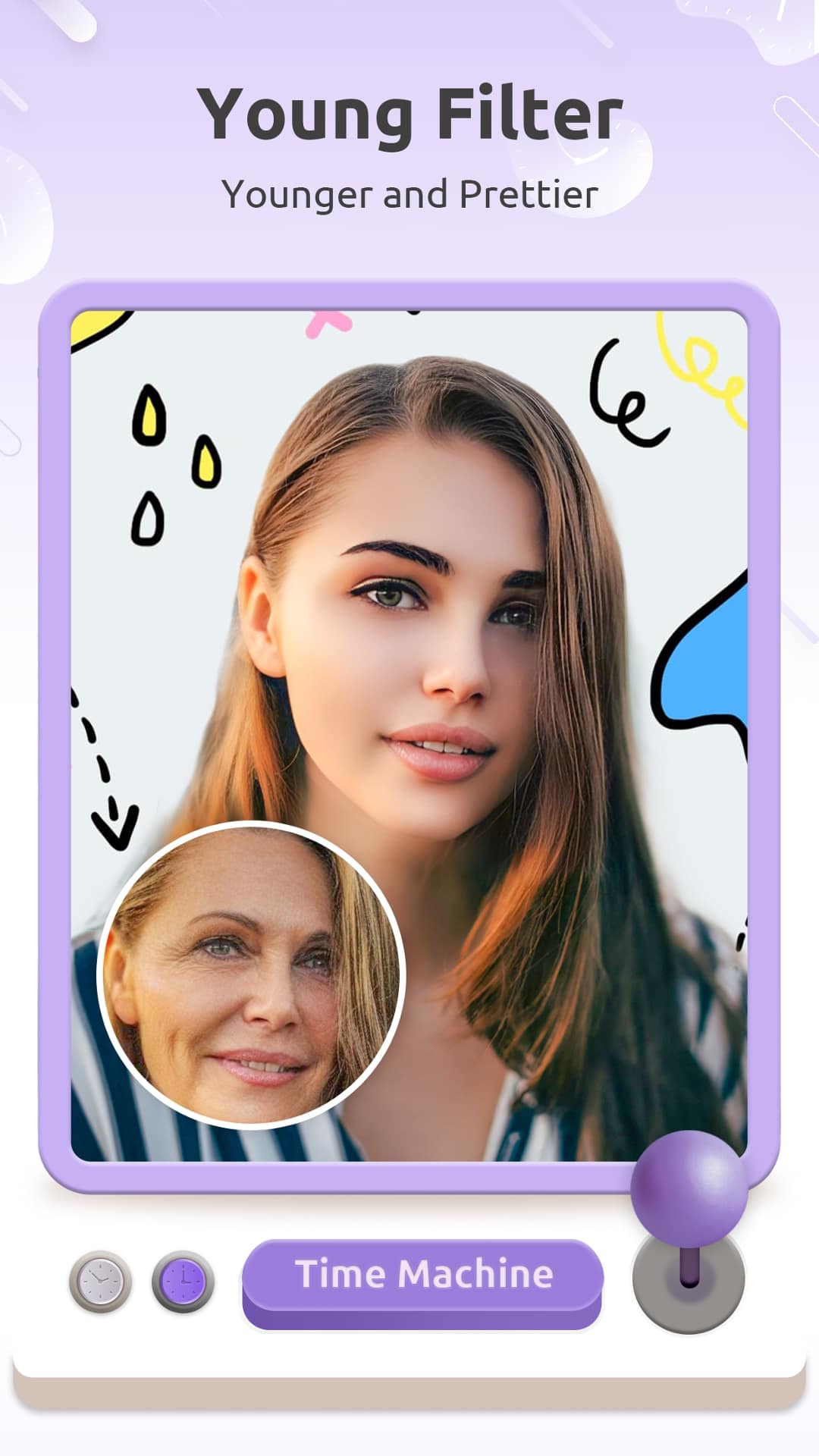 اسکرین شات 5 برنامه FaceTrix - AI Face Editor App