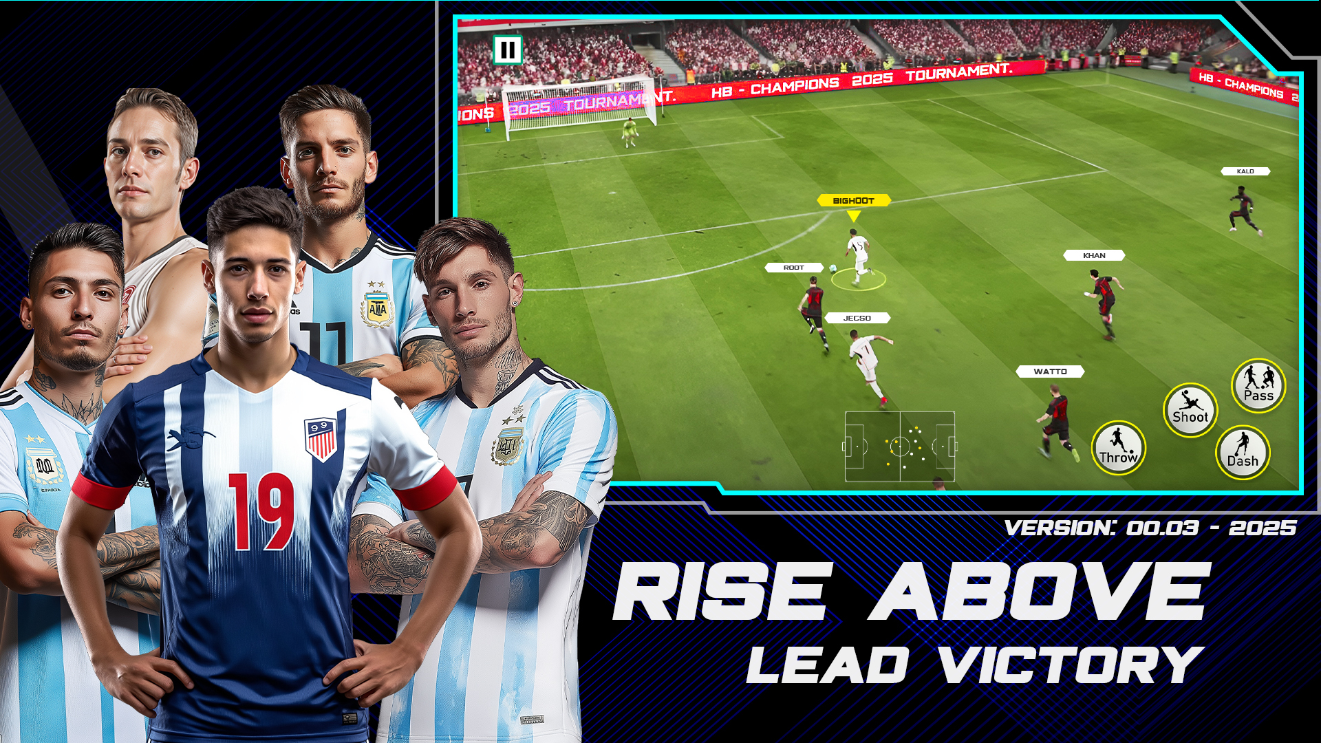 اسکرین شات 2 بازی Soccer Football Game 2025