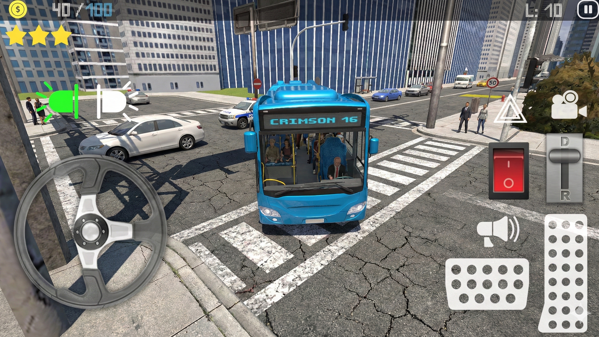 اسکرین شات 3 بازی City Bus Driver