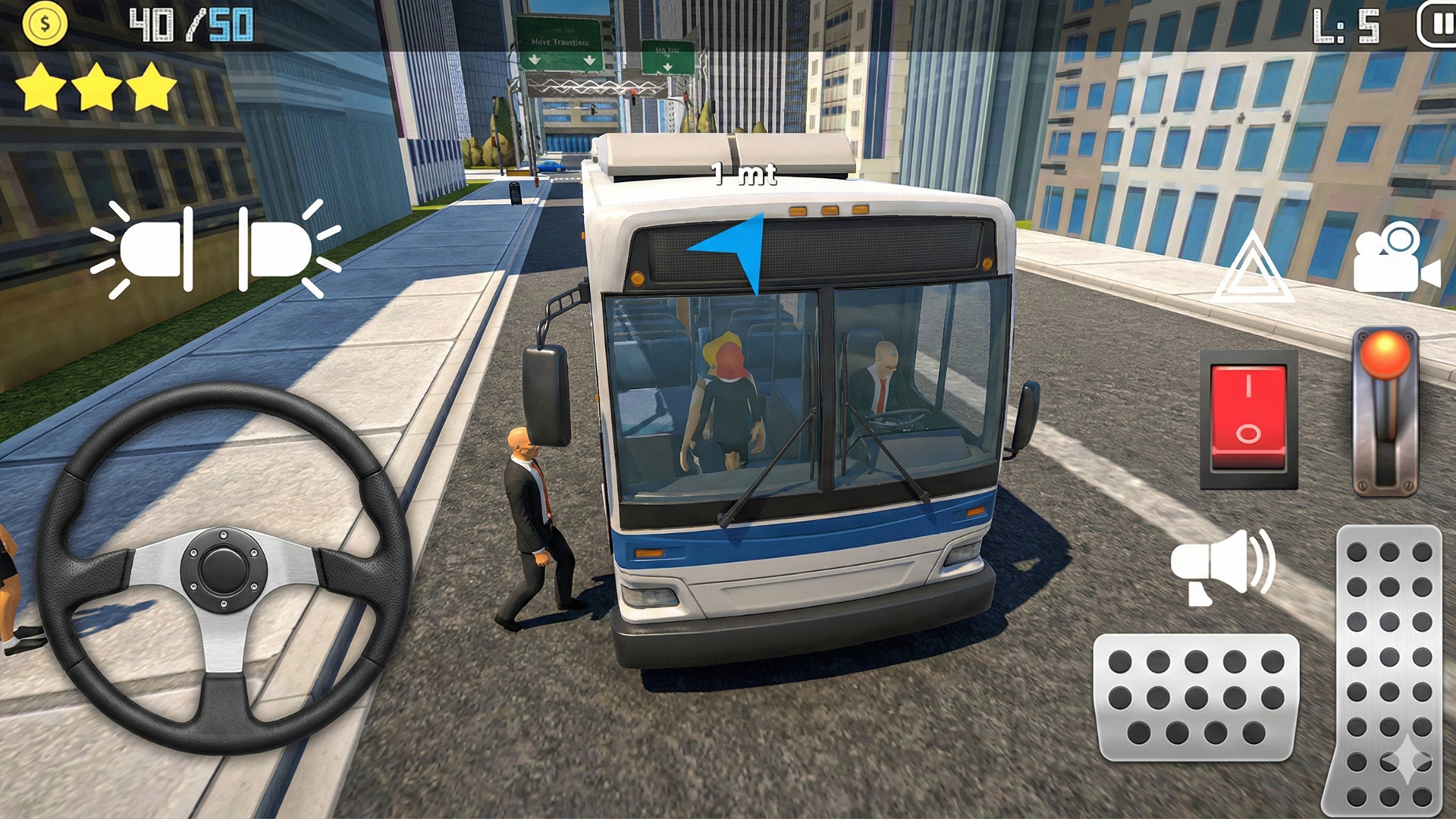 اسکرین شات 2 بازی City Bus Driver