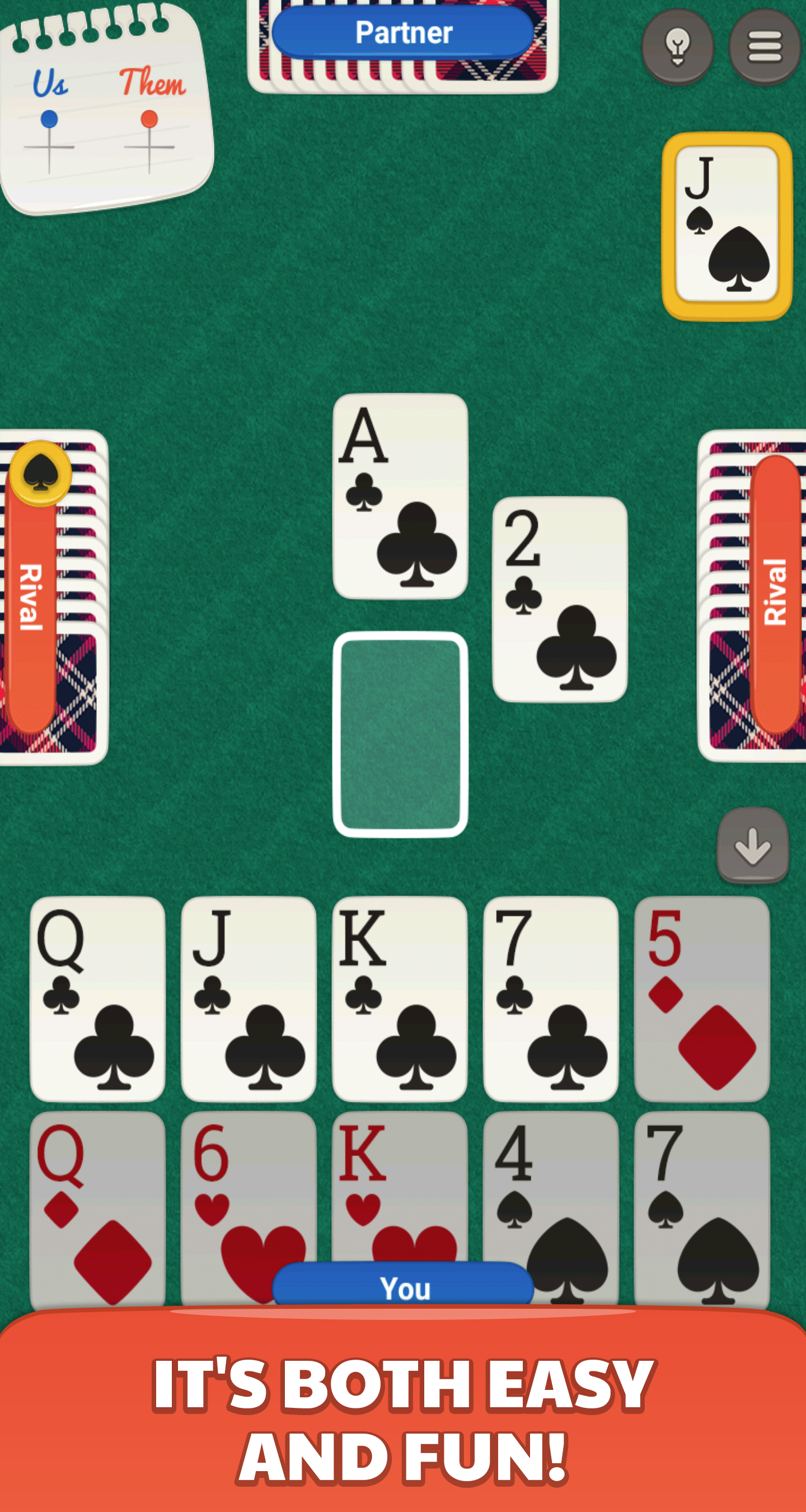 اسکرین شات 2 بازی Sueca Jogatina: Card Game