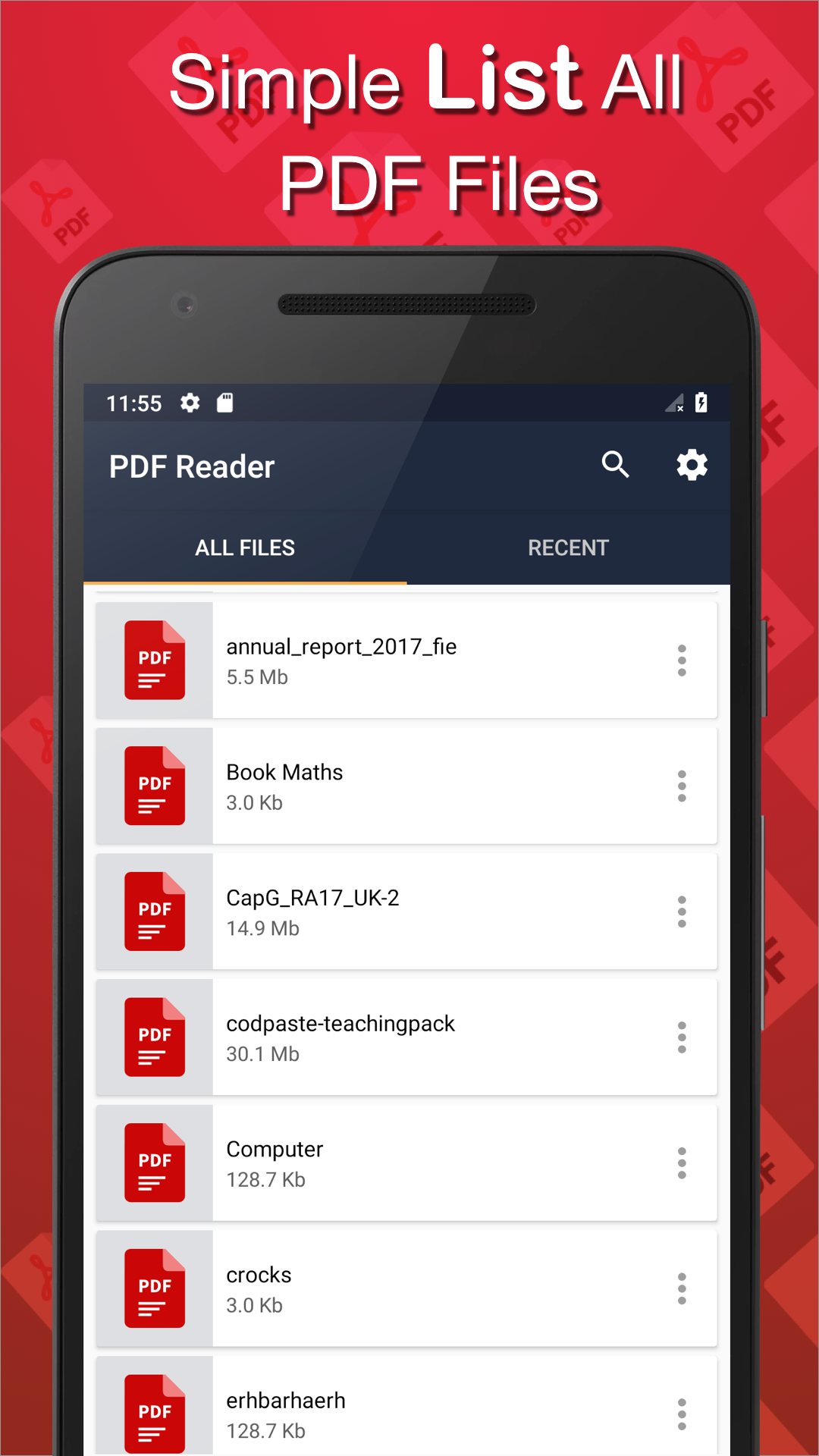 اسکرین شات 3 برنامه Simple PDF Reader 2023