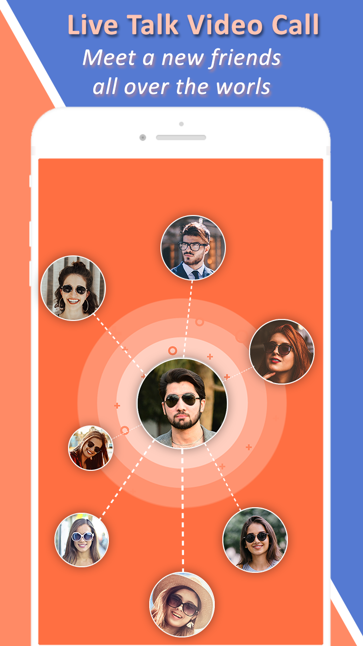اسکرین شات 5 برنامه Live Talk - Random video call