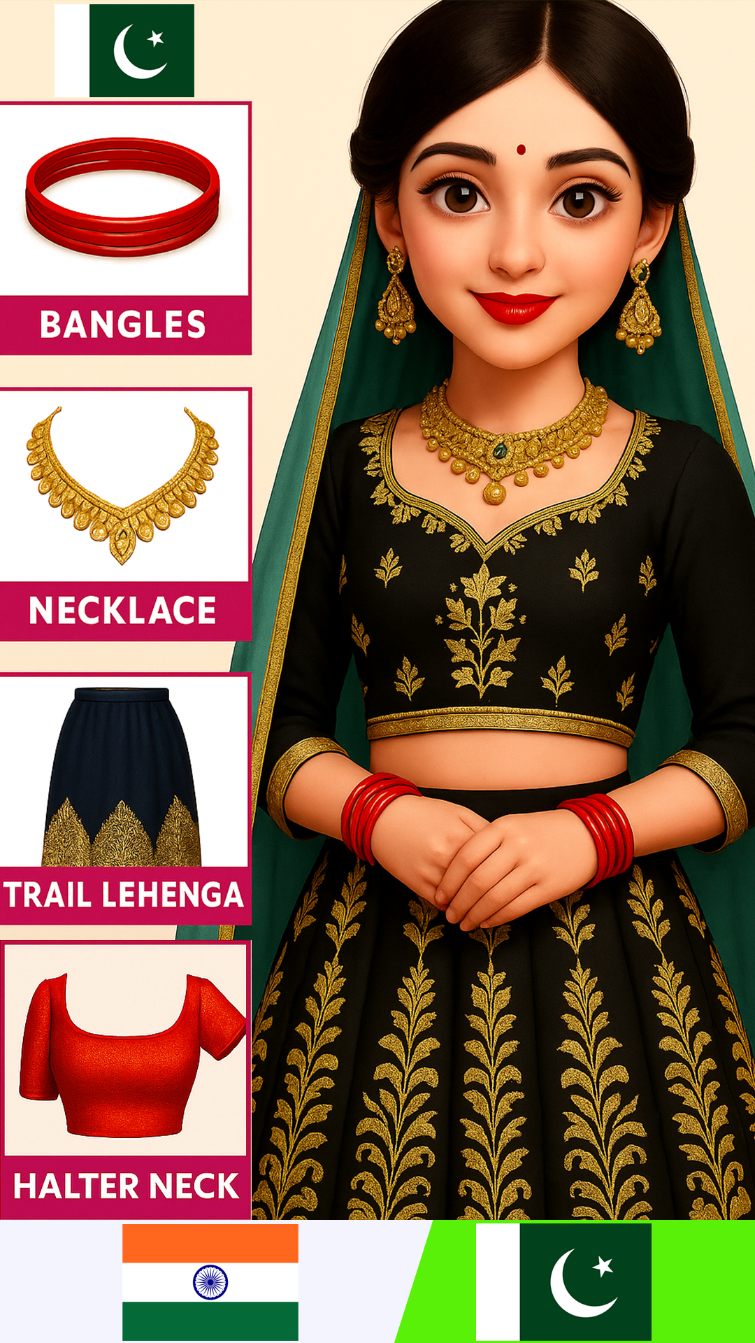 اسکرین شات 3 برنامه Arabic Muslim Hijab Wedding