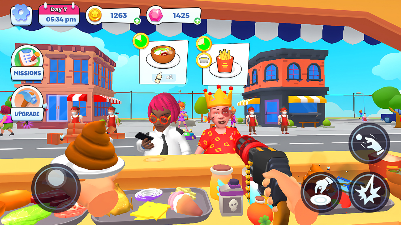 اسکرین شات 6 بازی Messtaurant: Cooking Prank