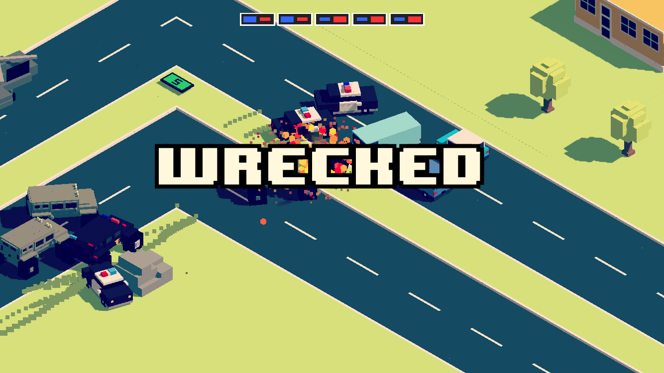 اسکرین شات 5 بازی Smashy Road: Wanted