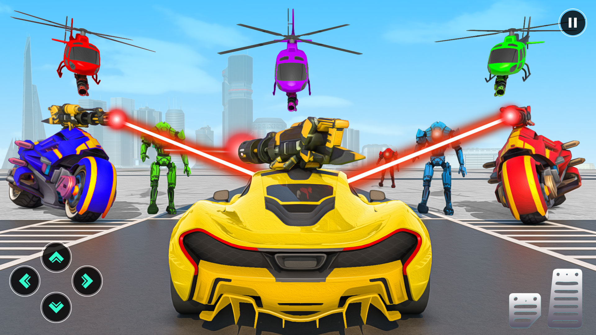 اسکرین شات 3 بازی Truck Simulator - Robot Games