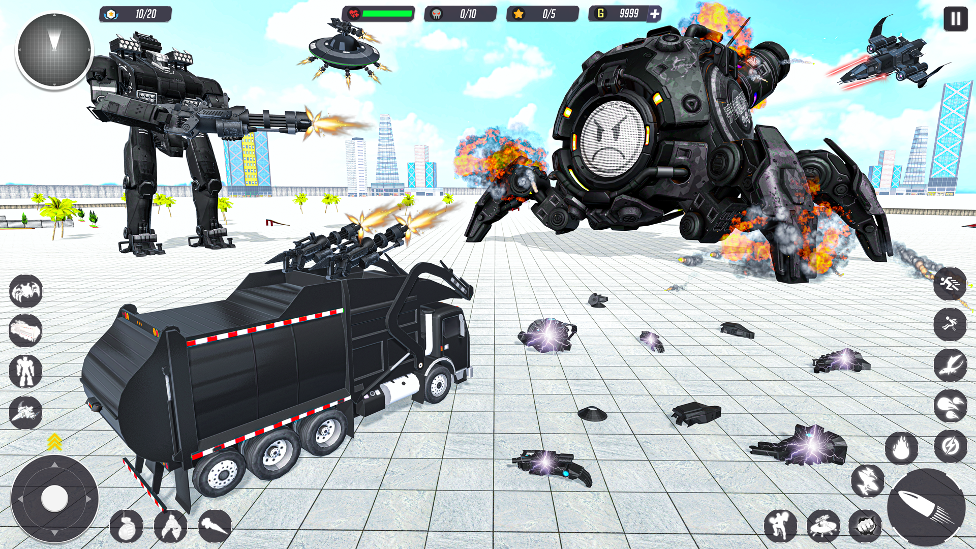 اسکرین شات 2 بازی Truck Simulator - Robot Games