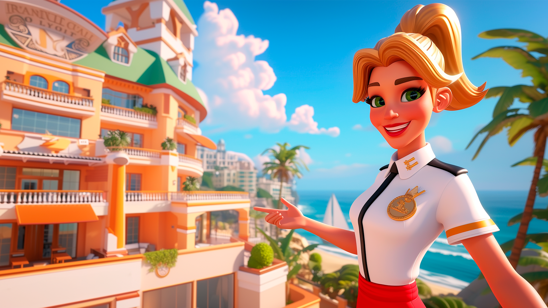 اسکرین شات 1 بازی Doorman Story: Hotel Simulator