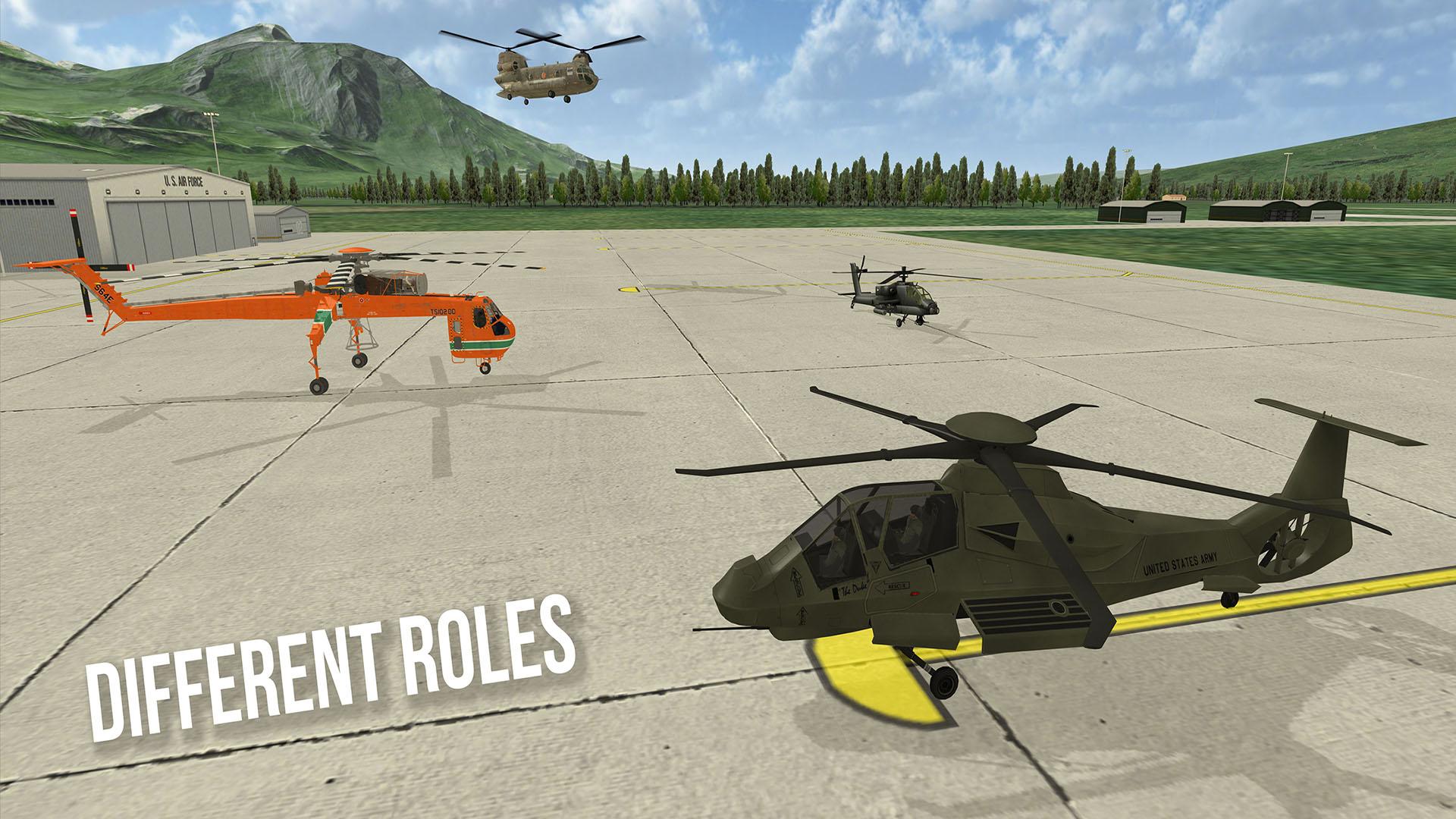 اسکرین شات 2 بازی Helicopter Sim Flight Simulato